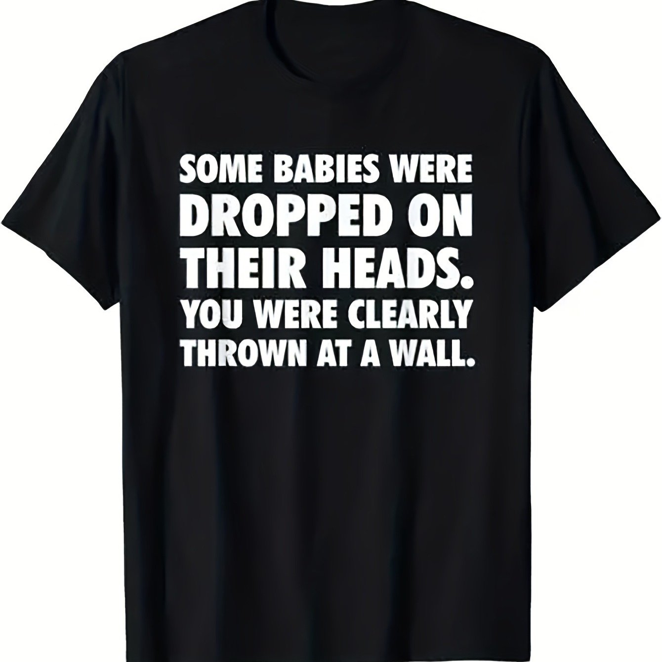 TEMU Edition Some Fun Sarcastic Prank T-shirt And Outdoor Casual Sports Knit T-shirt