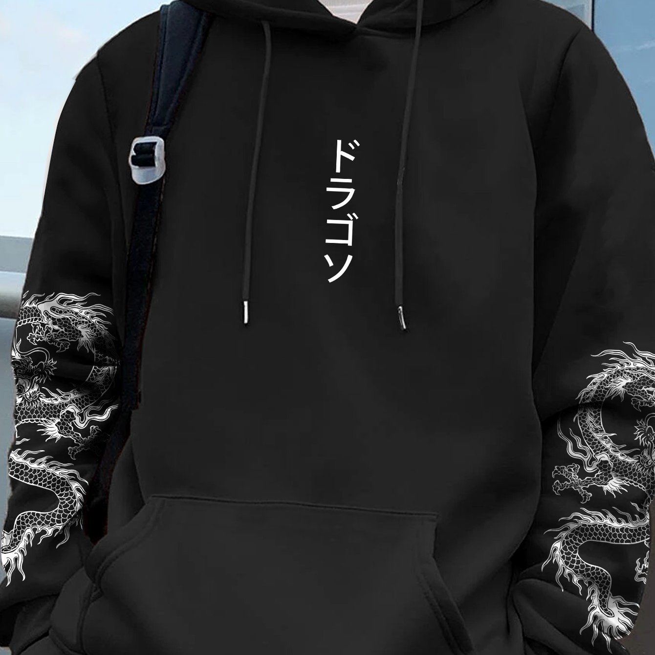 TEMU Sudadera casual con capucha para hombre, ideal para y otoño, camiseta con capucha para adultos, de moda, versátil, ideal para a día