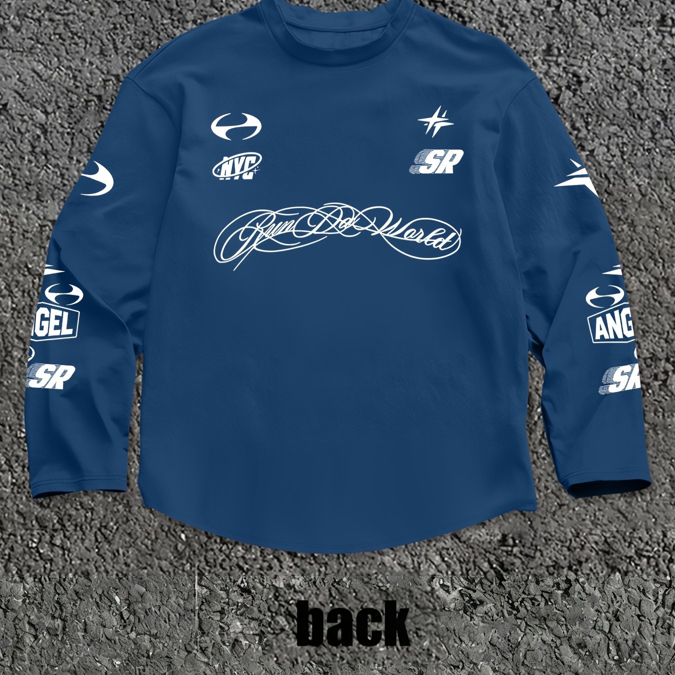 TEMU Men's Long Sleeve T-shirt With Print, Regular Spring/autumn Sleeve Top, Outdoor Casual Top