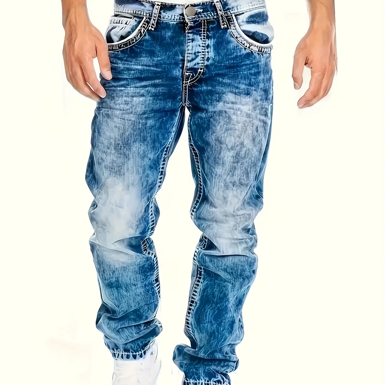 Men's Stretch Jeans, Men's Casual Trousers