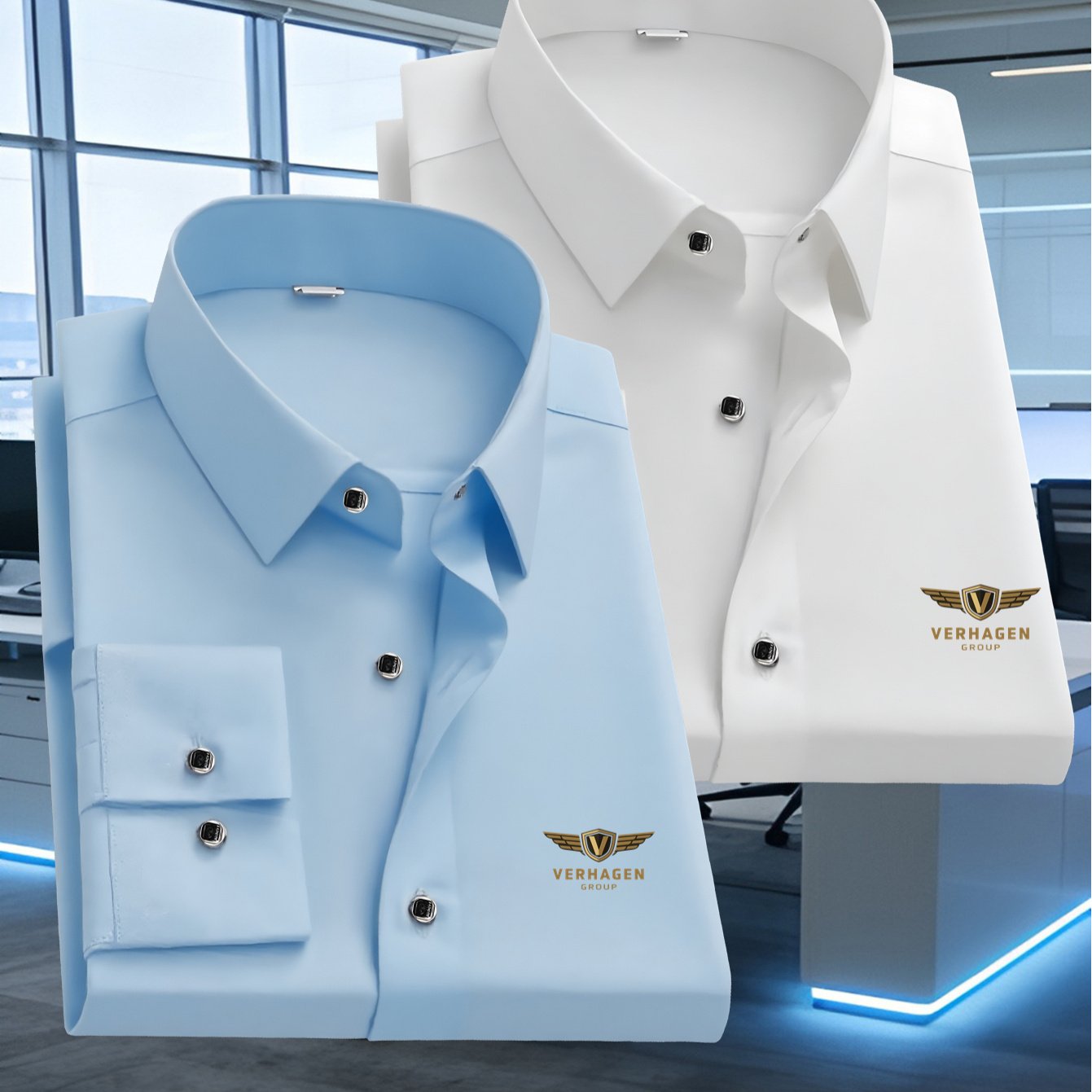 TEMU 2pcs Chemises à Manches Longues Imprimées Tendance pour Homme Poches pour et , Hauts Décontractés et Respirants de Haute Qualité Adaptés à d' et