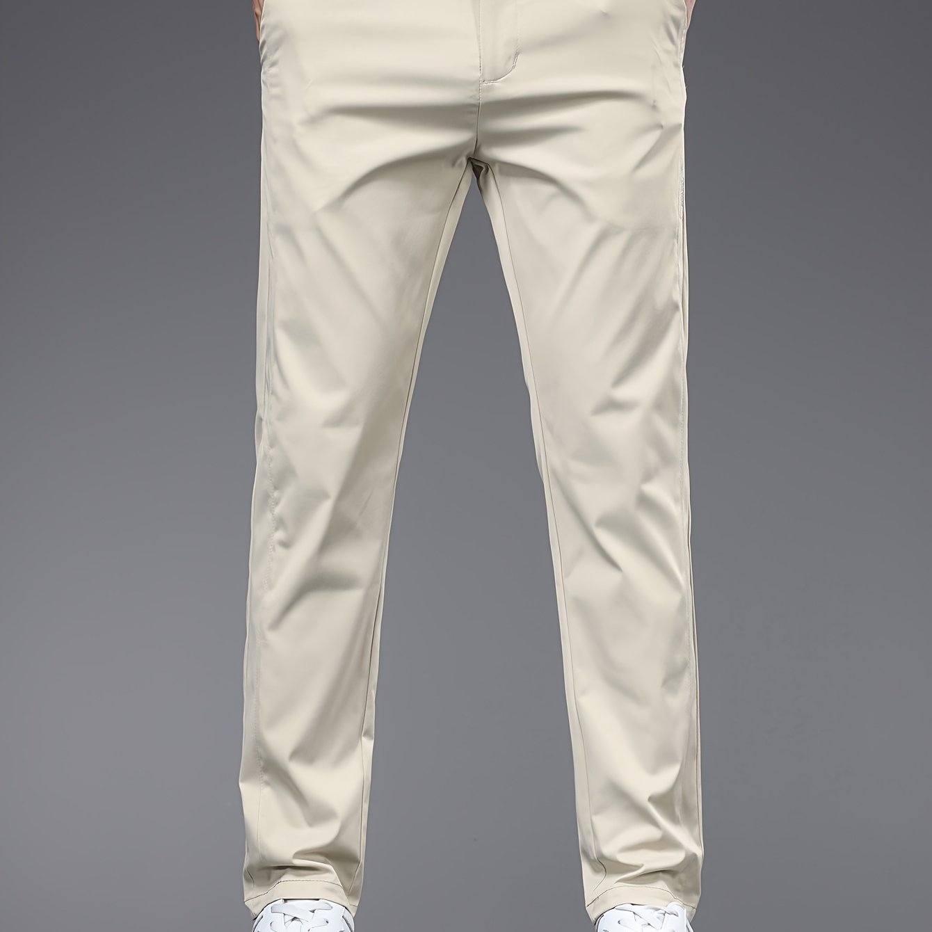 Spring 2026 New Versatile And Trendy Men's Casual Pants, Stylish Long Trousers, High-end Versatile Slim-fit Men's Pants