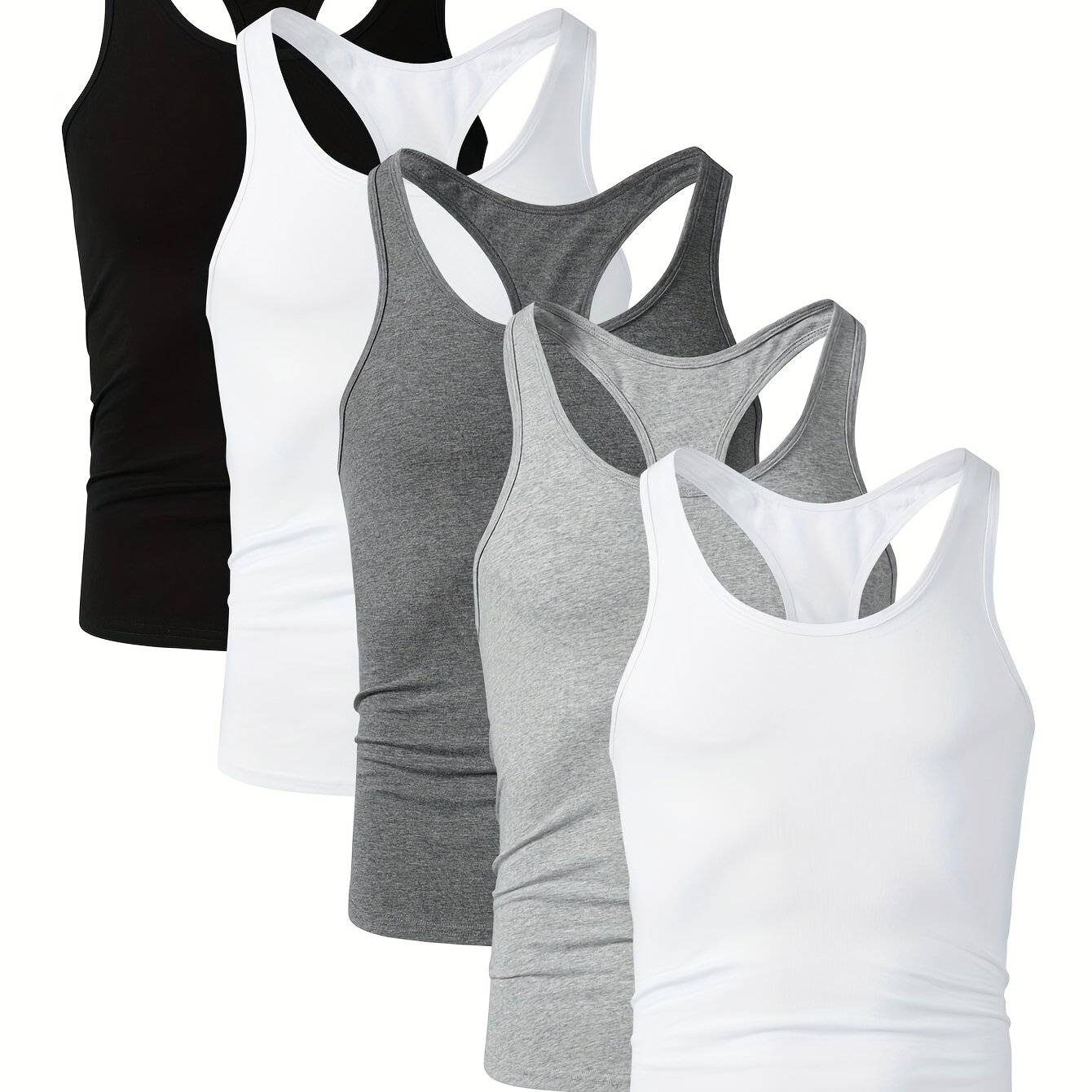 5pcs 's Comfortable Breathable Tight Vest