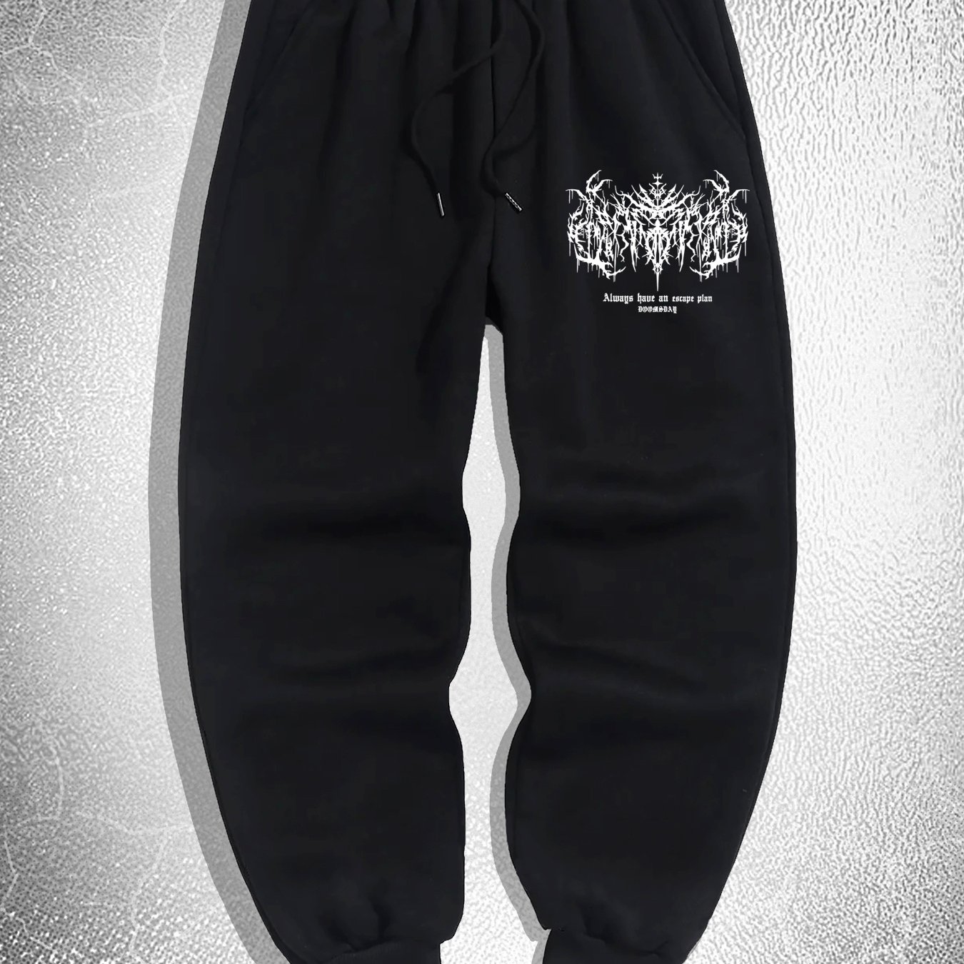 TEMU Dark Men's Casual Trousers