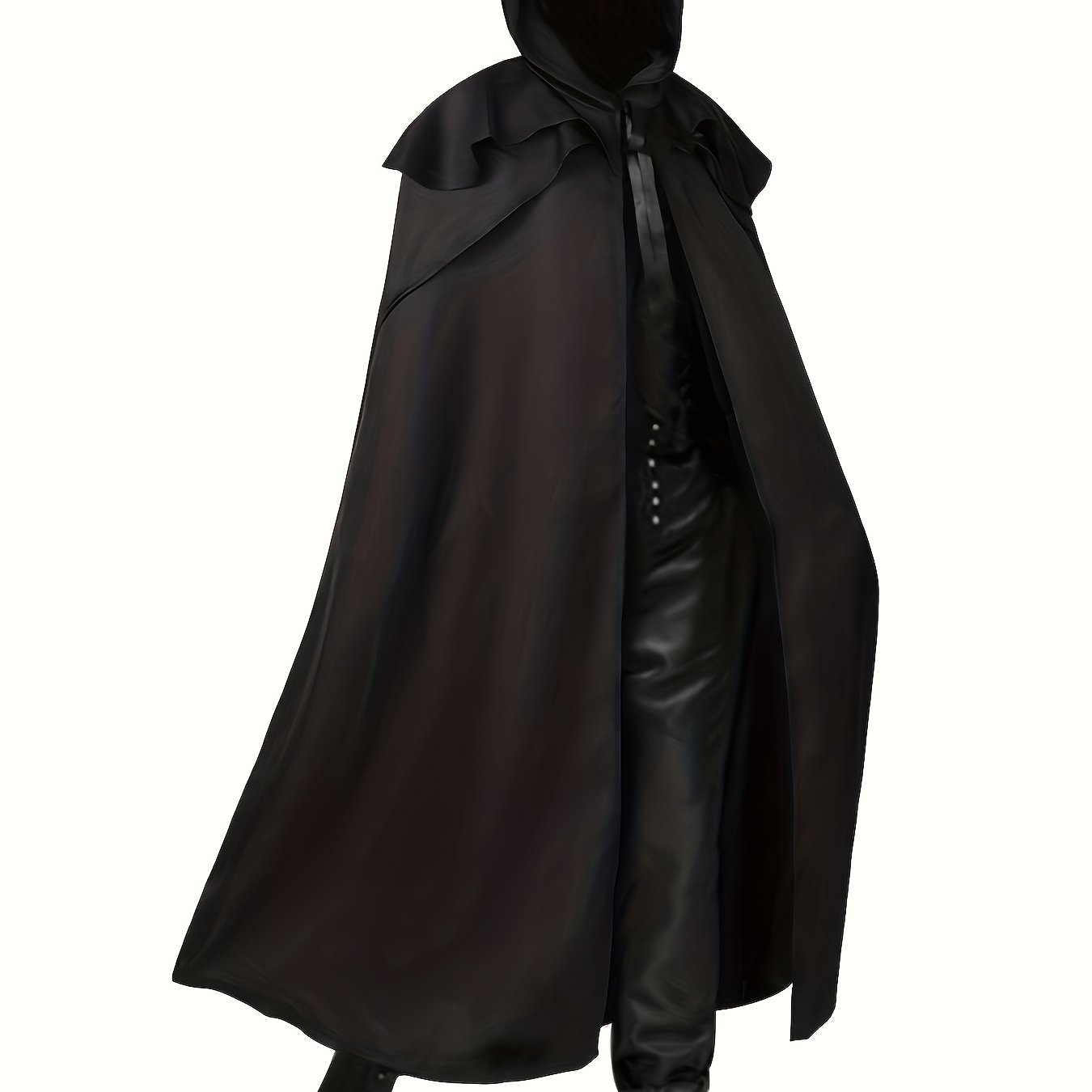 TEMU Capa chal medieval de Halloween,disfraz de halloween