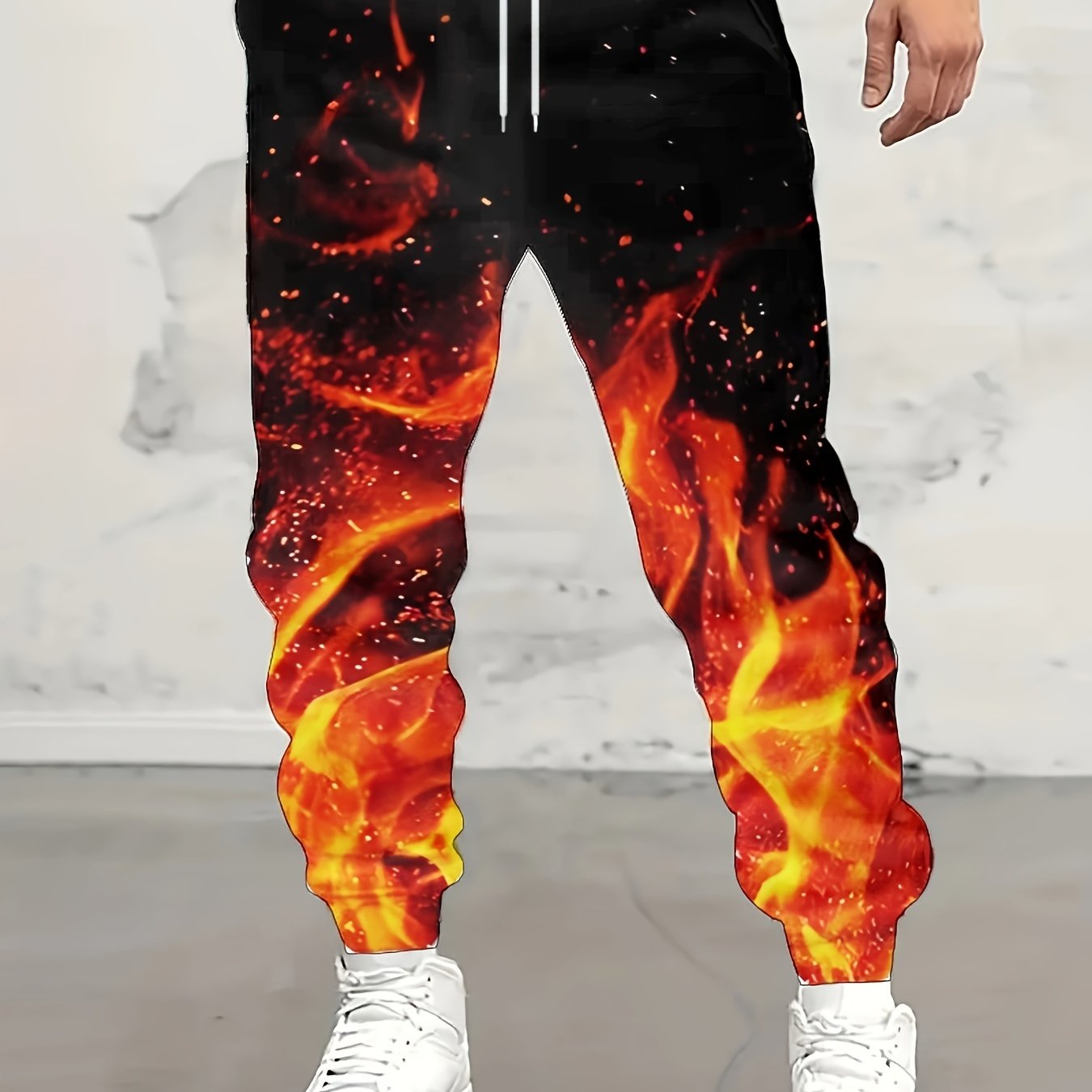 Flame 2025 print joggers