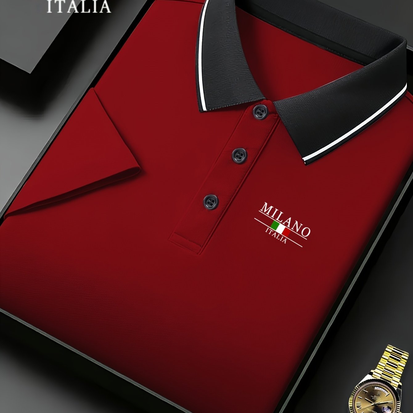 TEMU 1pc Men's Shirt, Quick-drying, Lightweight, And Comfortable, Showcasing Men's Temperament And Charm, Suitable For Travel And Business,