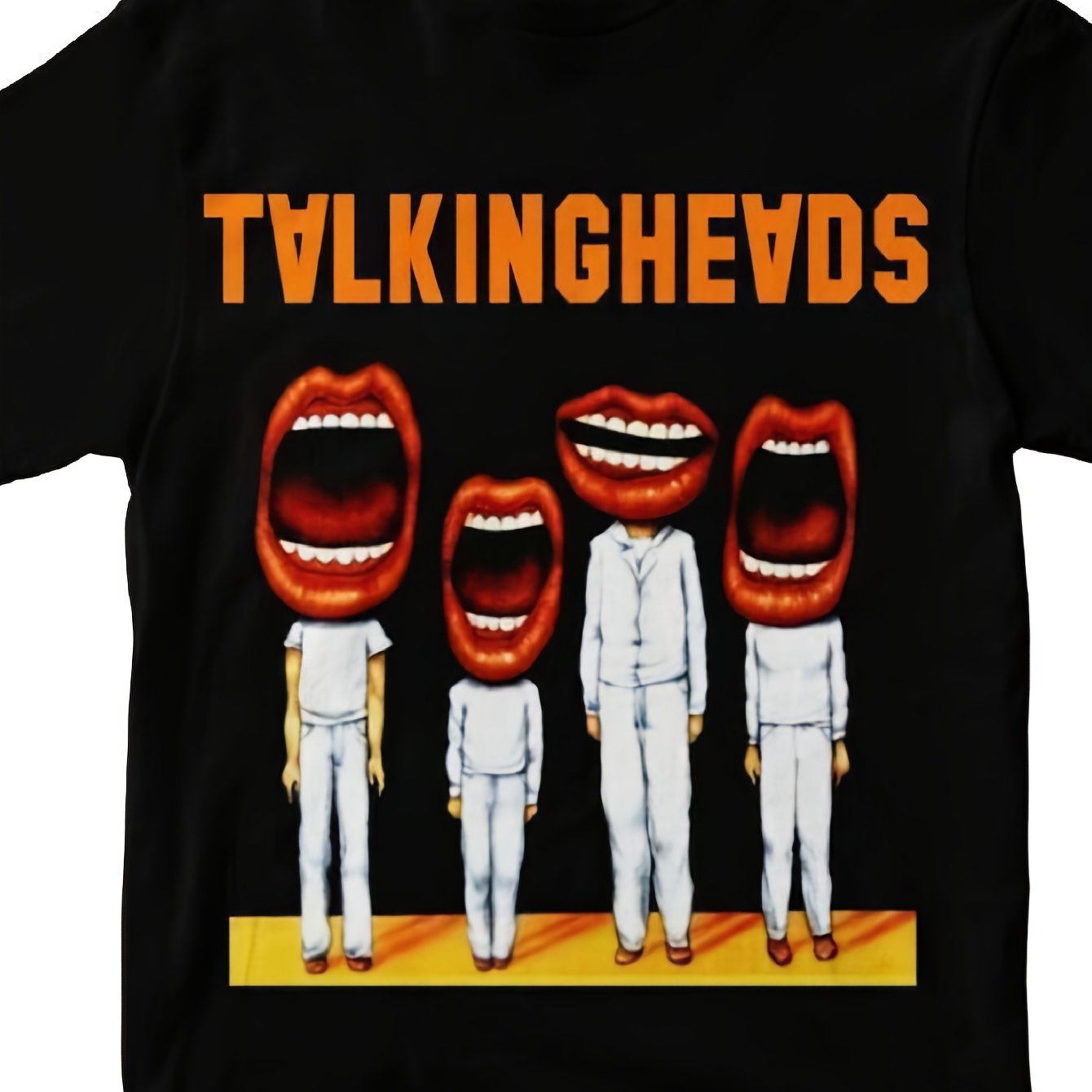 Vtg In Light Shirt Men's Printed T-shirt, Black Background, Casual Crew Neck, Suitable For , , Durable Print, A Must-have Item For Humor Lovers. A Great Christmas And New Year's Gift For .