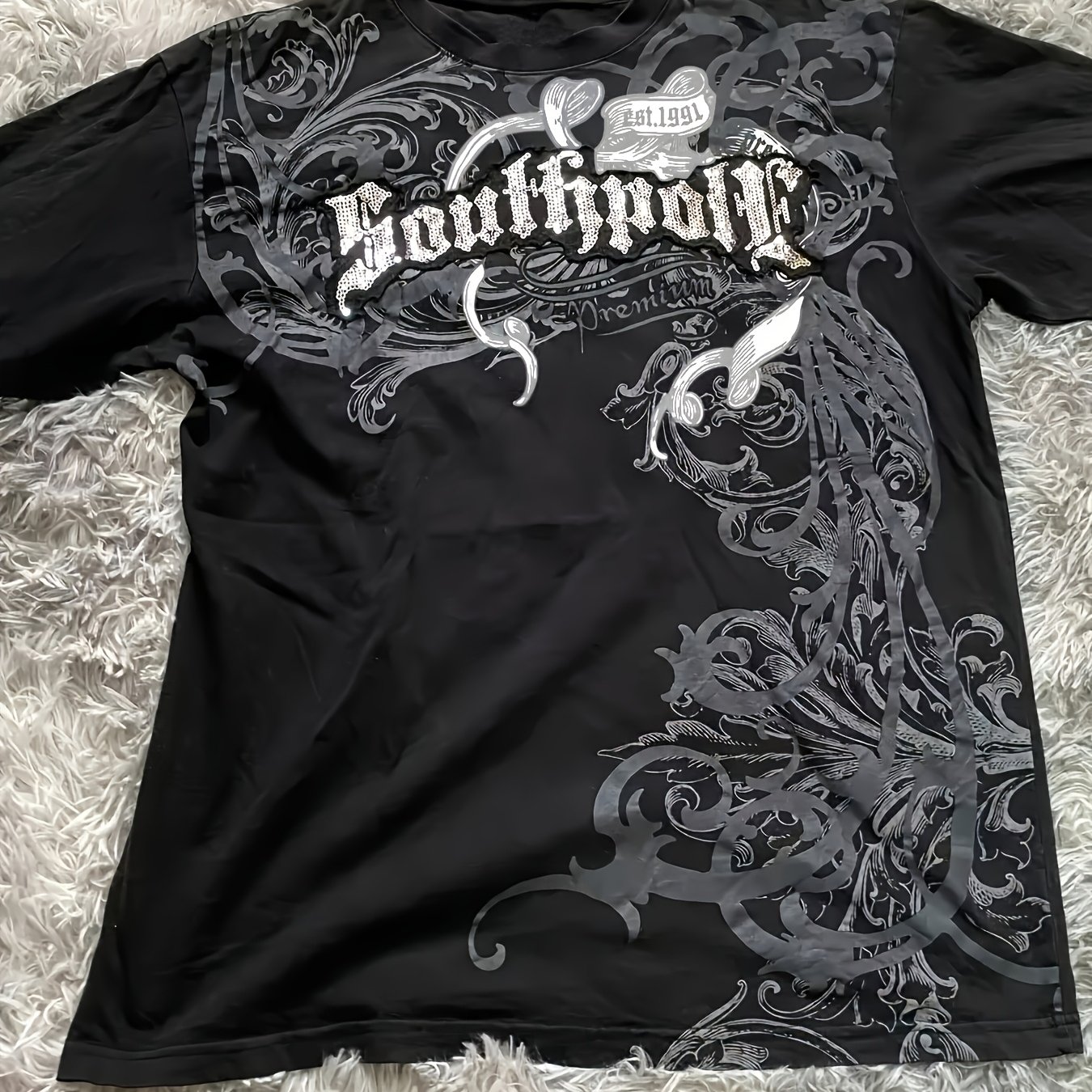 TEMU T-shirt imprimé du 11 février 2025