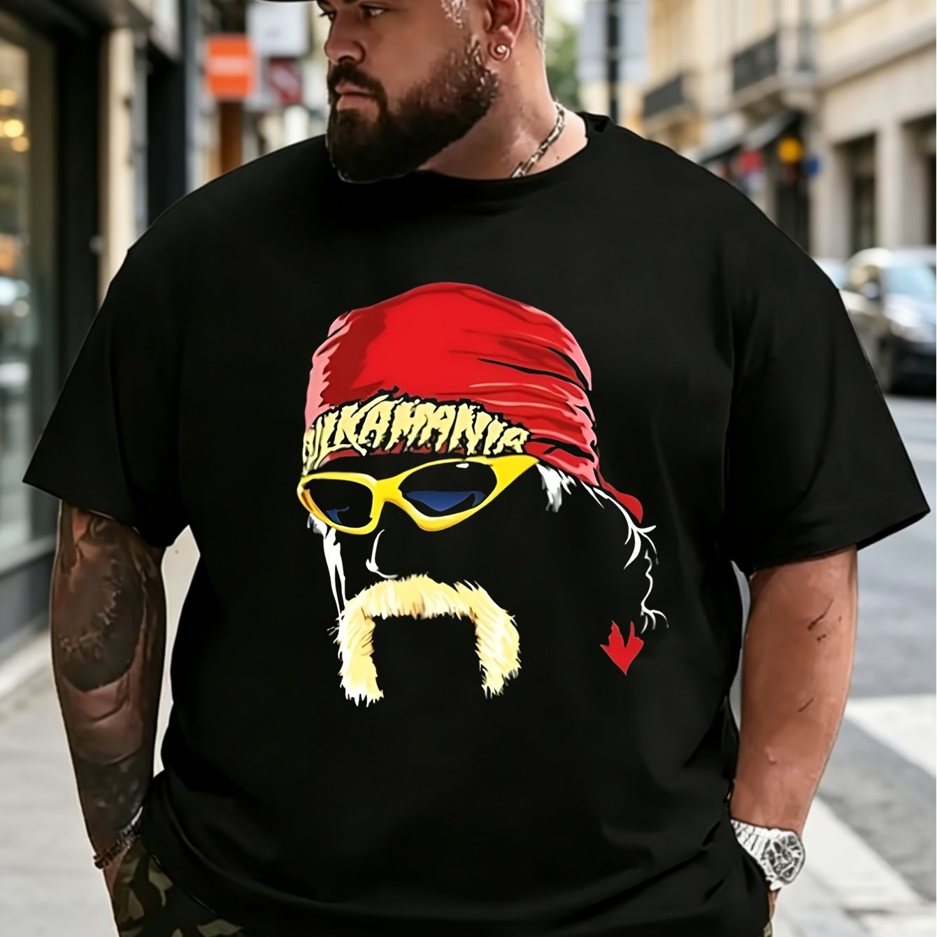 3d Crew Neck T-shirt With Geometric Pattern Regular Fit Slightly Stretchable Fabric T-shirt F Large Size T-shirt R Outdoor Leisure Unisex Breathable And Suitable F R Outdoor Leisure Breathable Plus