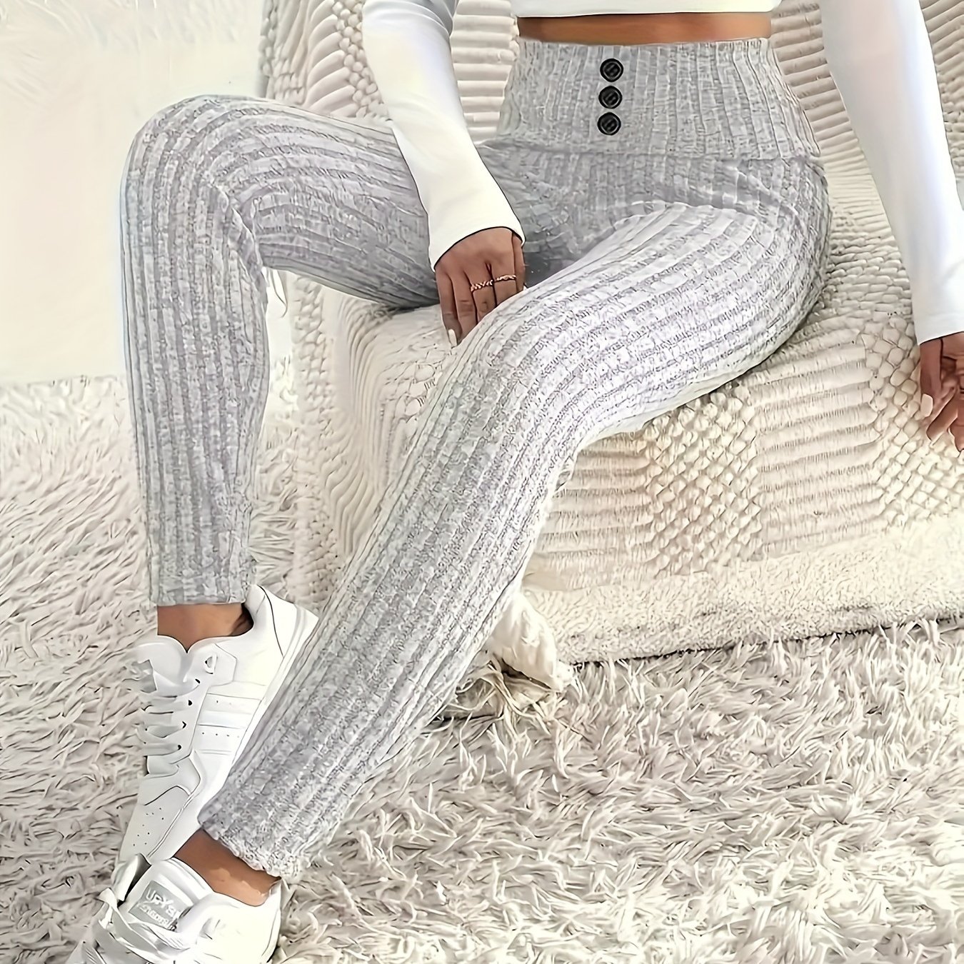 European And Thin Autumn/winter Outerwear Women's Leggings For Running And Sports