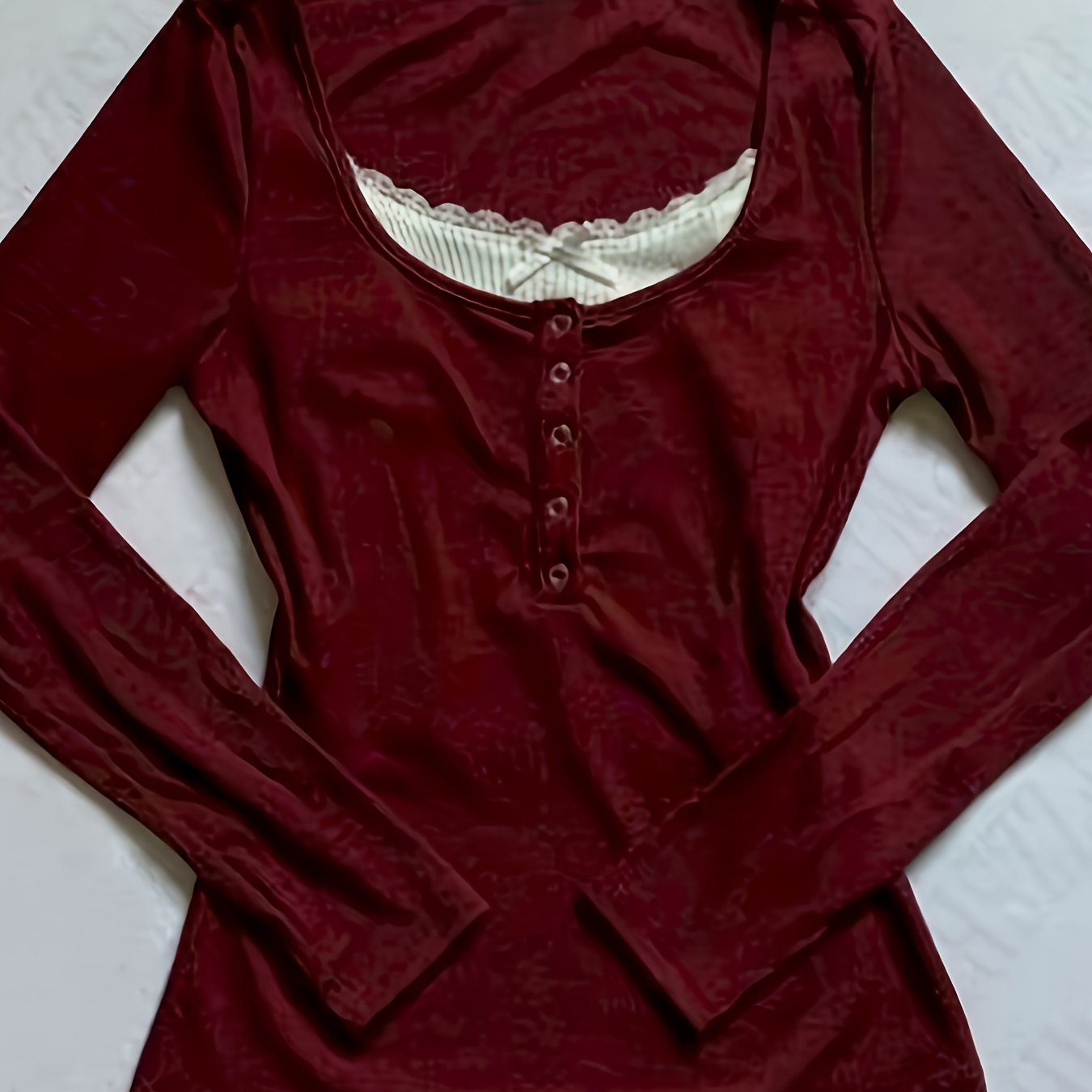 TEMU 2025 Spring/summer Long-sleeve T-shirt
