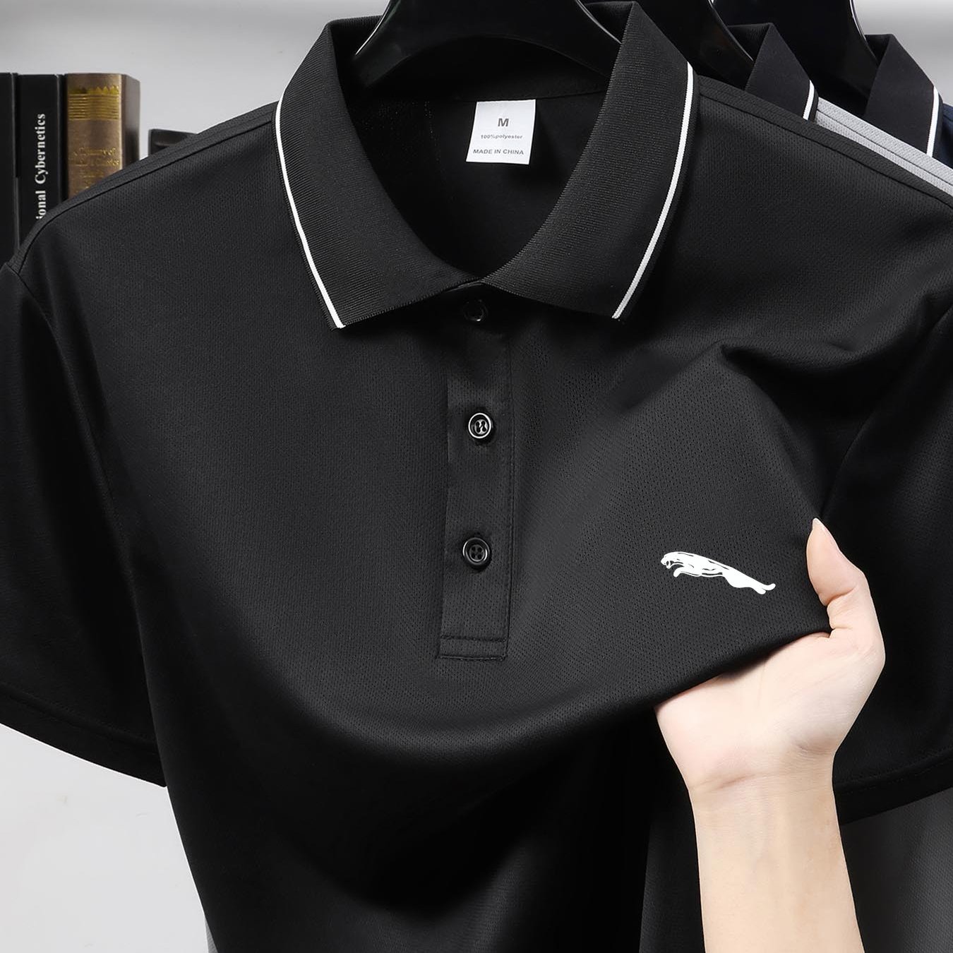 TEMU For 's -one Secret: Try Lapel Shirt, -drying Short-sleeve Top For Summer, Simple, Stylish, Versatile Business-casual Wear!
