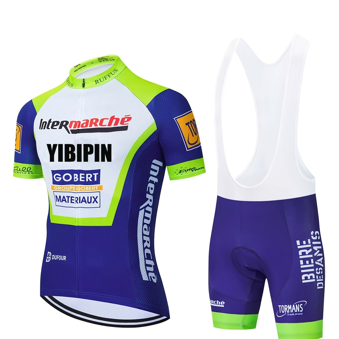 Men's Outdoor Sports Suit With Cushion, Comfortable And Slim Fit
