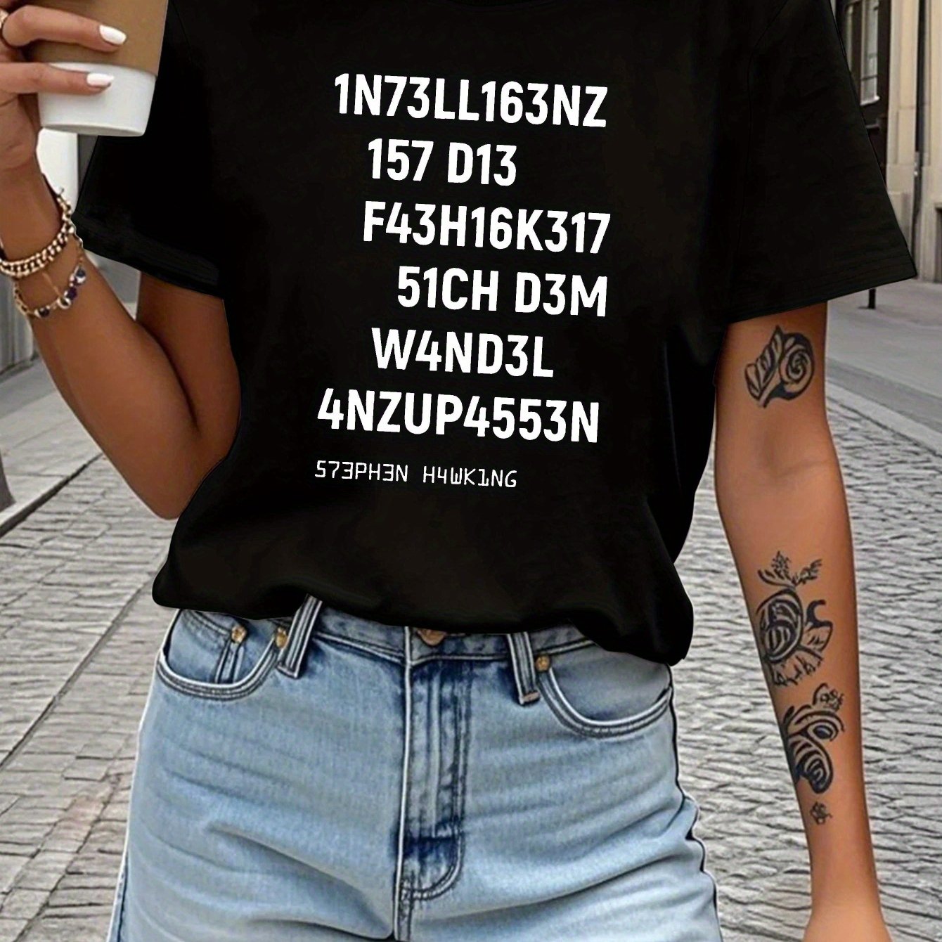 Image of Plus Size, Teediy German Funny Sayings Women's T-shirt