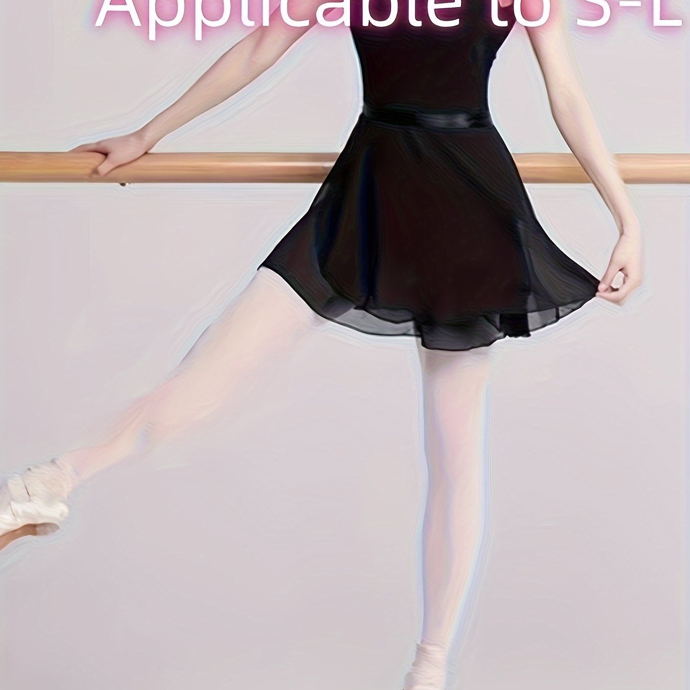 Adult Dance Practice Wear, Training Ballet Skirt, High-quality Chiffon Half Skirt, Casual Sportswear