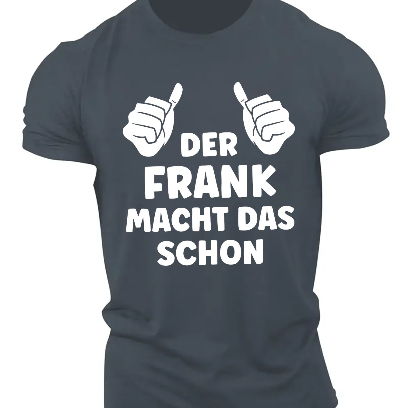 Interesting German Men's Short Sleeve T-shirt Summer T-shirt Top
