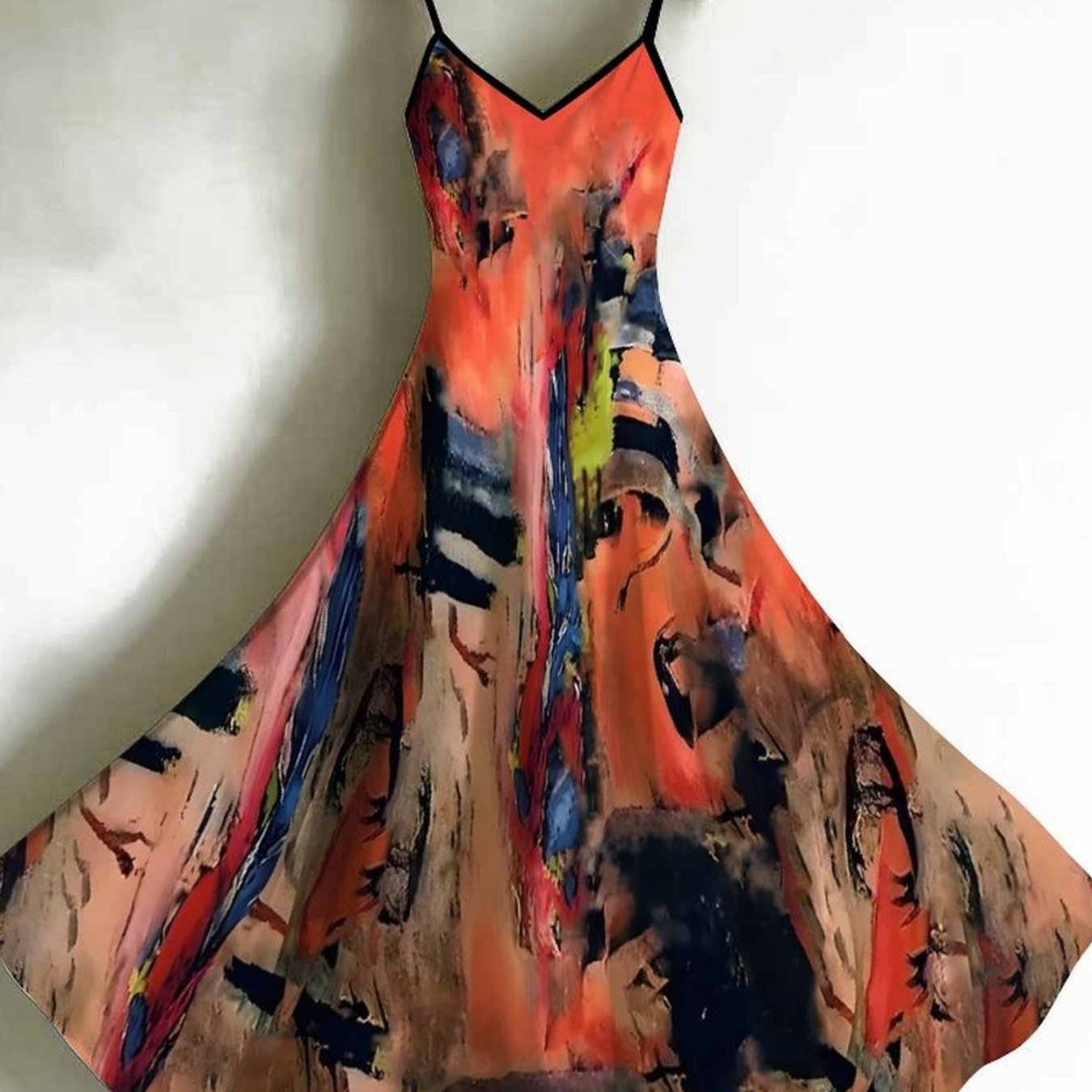 Women's Halter-neck Tank Top Dress With Printed Fashionable Patterns. Elegant Women's Dress Suitable For Parties, Casual , And Elegant Resort Wear. Essential Women's And Must-have For Women