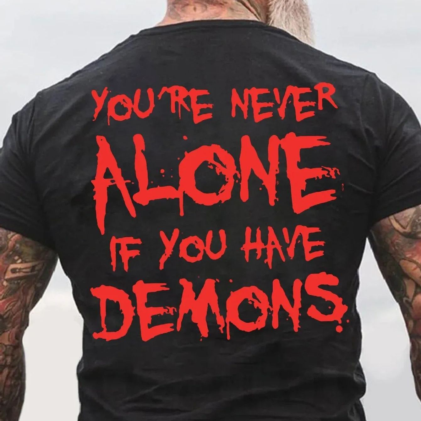TEMU You're Have Demons Back T-shirt 2026 Summer T Shirt