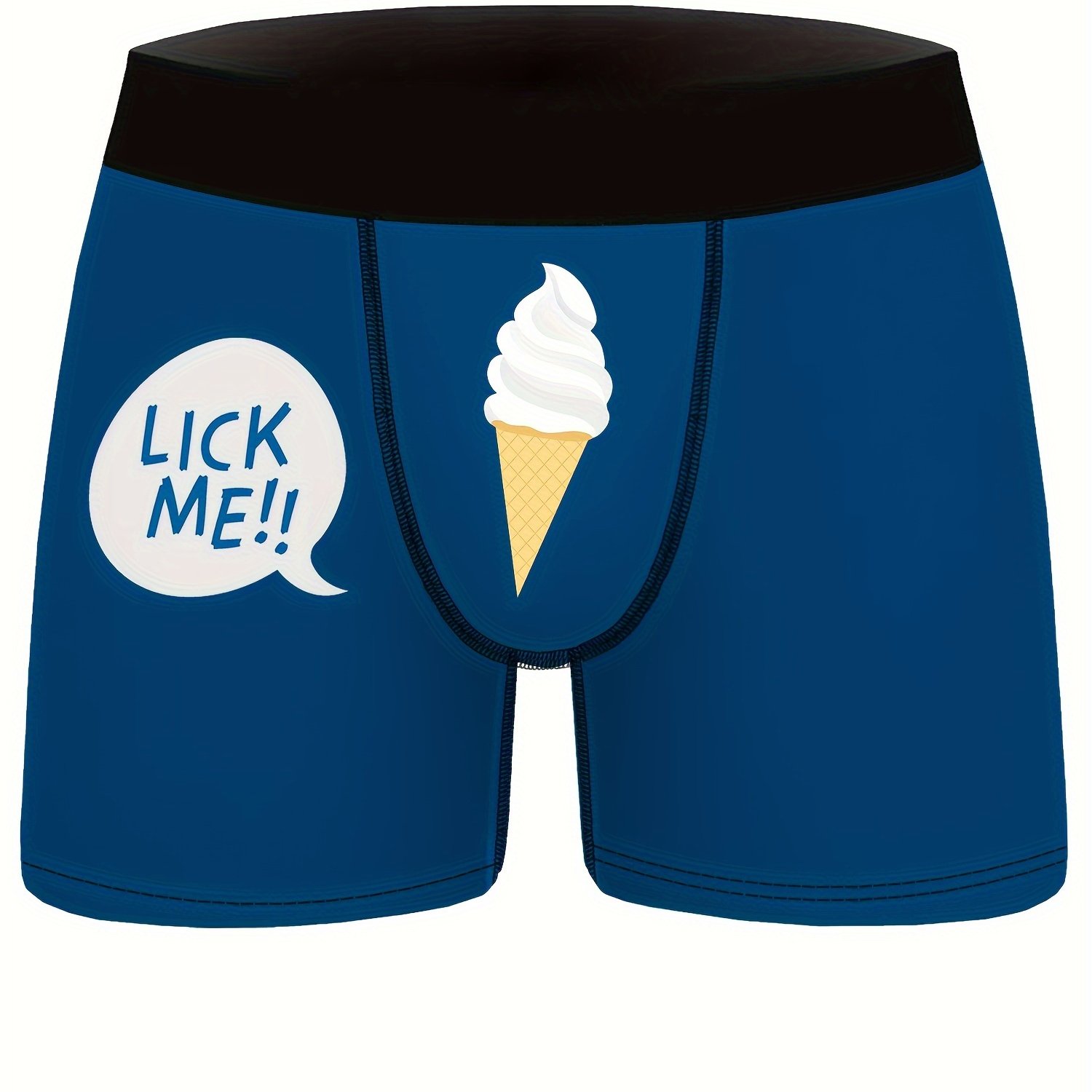 Lick Me Till Ice Cream Mens Boxer Brief Underwear - NDS WEAR