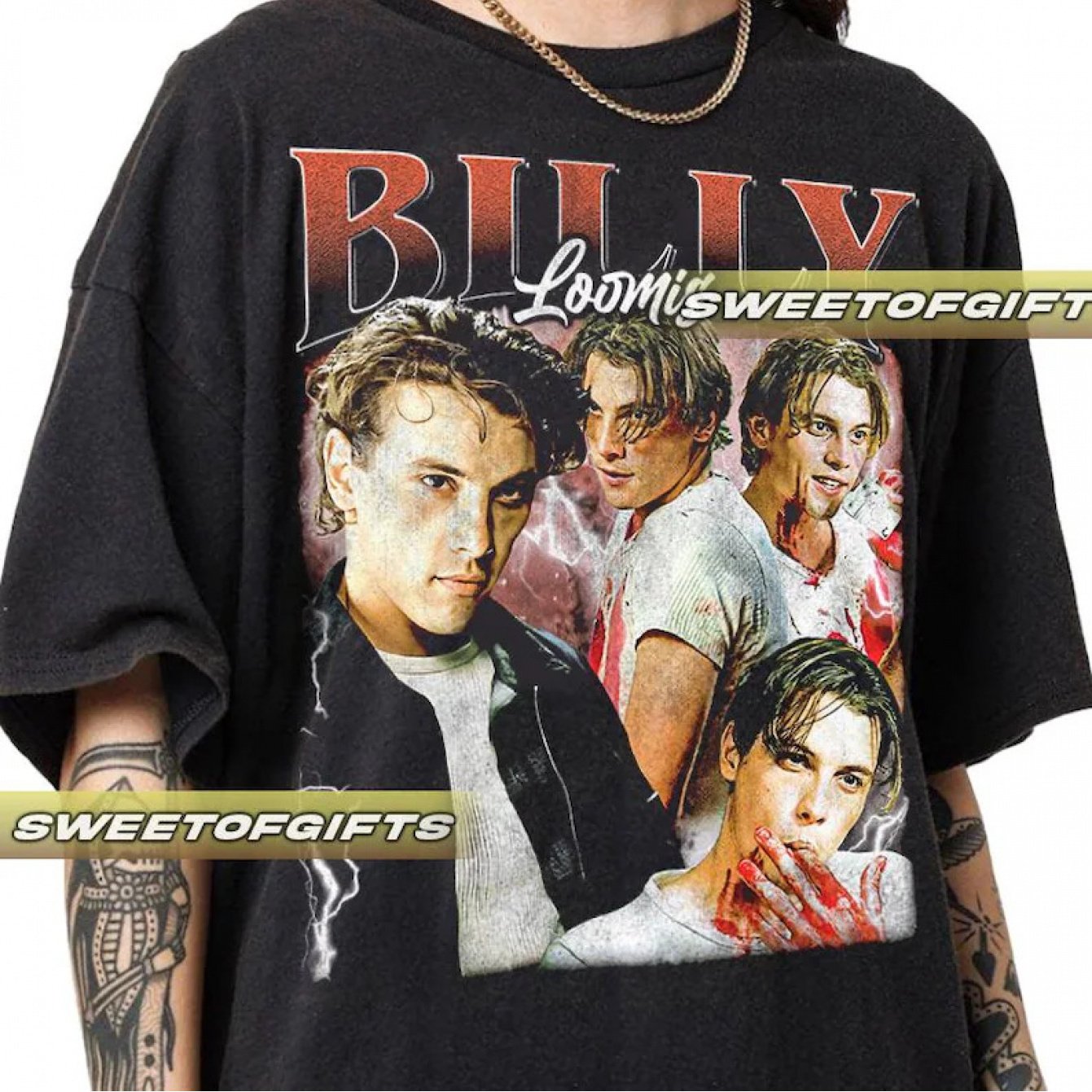 TEMU Billy Unisex T-shirt, Horror Movie Tee, Movie Shirt, Classic 90s Movie, Halloween Costume, Fan Gift