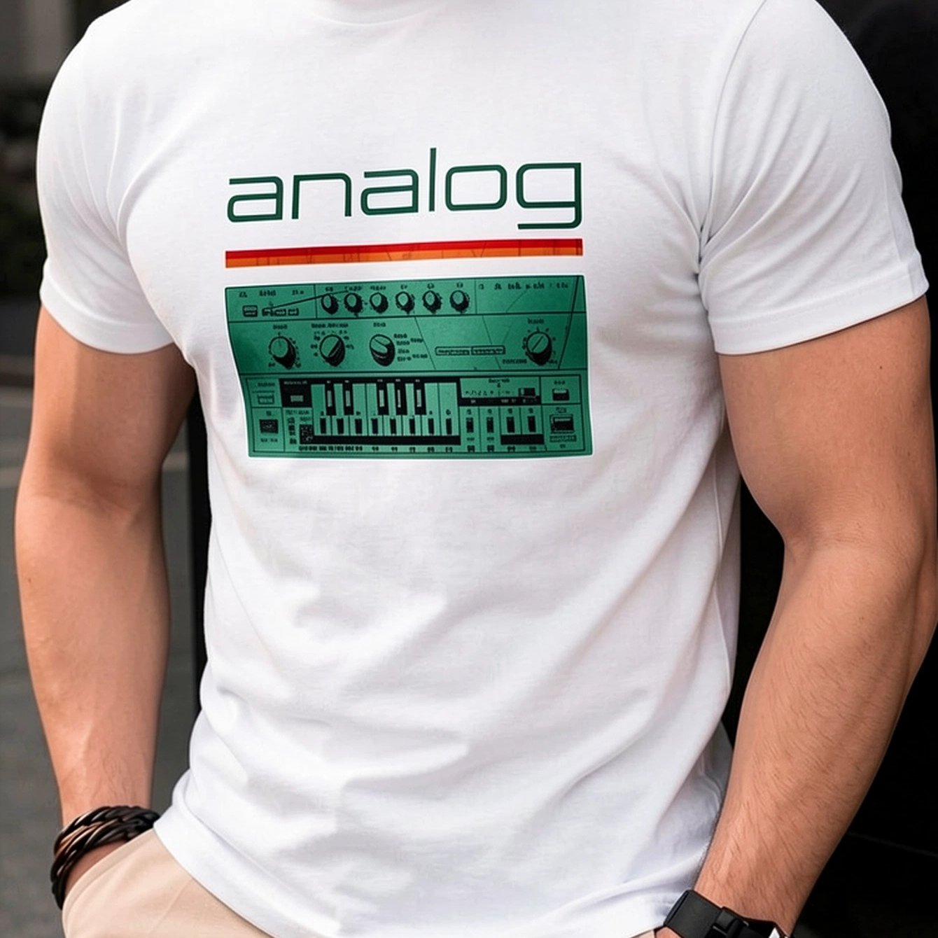 Image of T Shirt - Men's Casual T-shirt - Crew Neck - Short Sleeves - Pure Cotton - Comfortable And Breathable Fabric - Daily Essentials