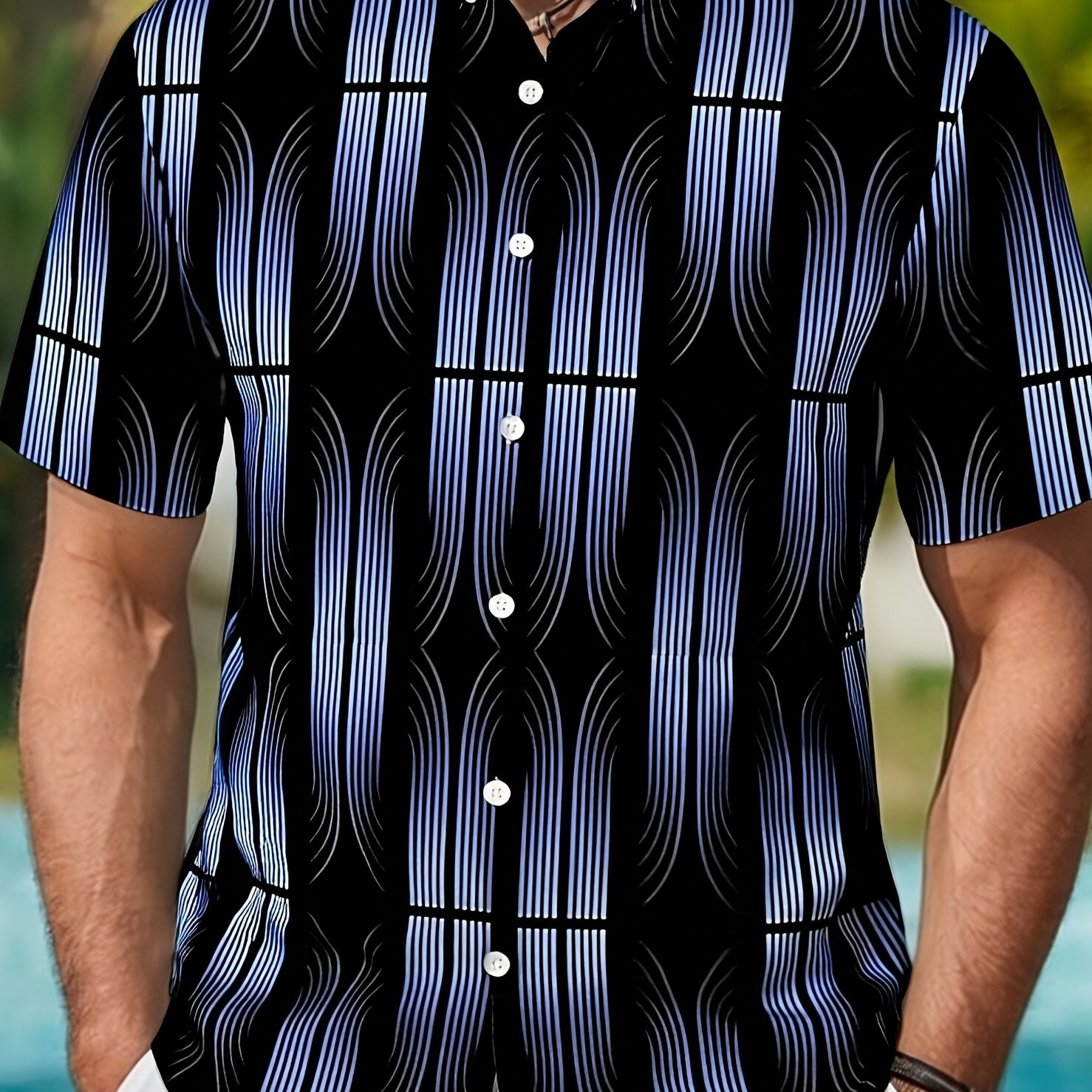 E-shop Herren 3D-Muster T-Shirt mit Tech-Design, geeignet für Outdoor-Sport und Freizeitkleidung, für Alltagsmode und ein tolles Geschenk für Männer