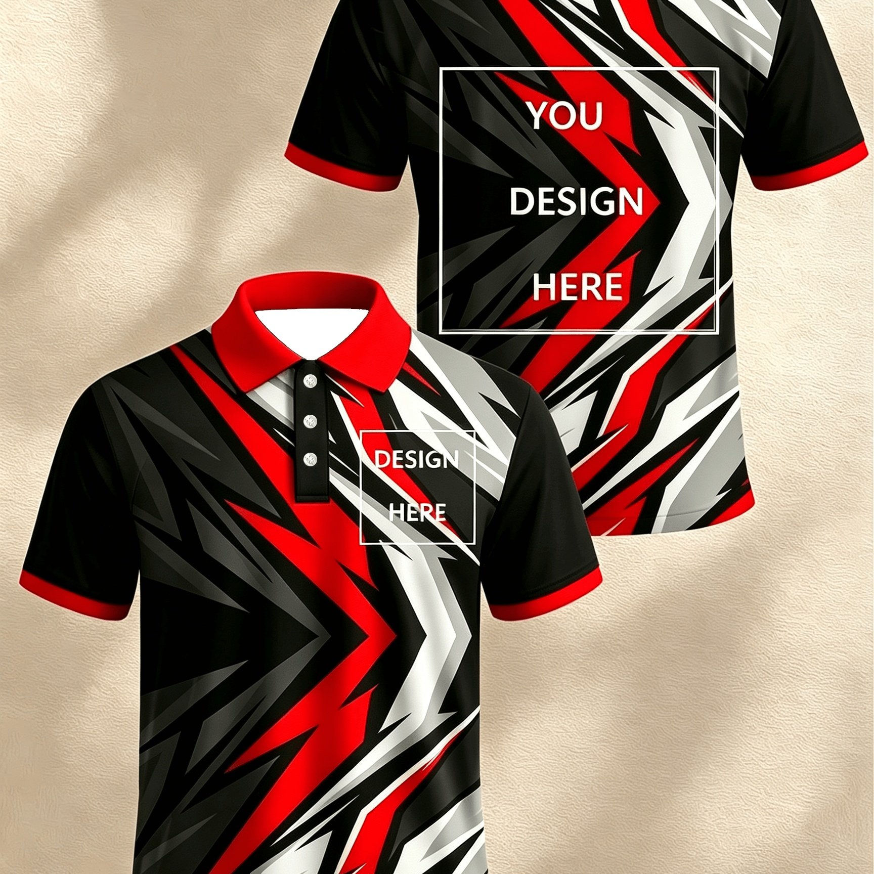 TEMU Custom Shirt - Men's Custom Logo / - Personalized Front And , Supports Printing Logo / Text / Photo Options - Suitable For Business Casual And