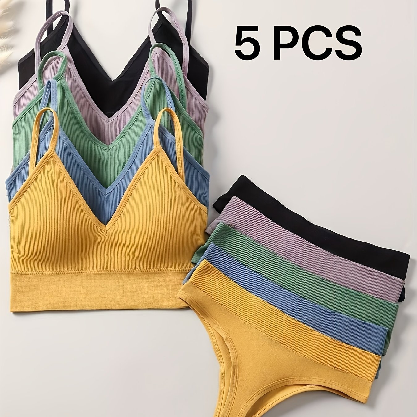 Five- Women's Underwear And Panty Set