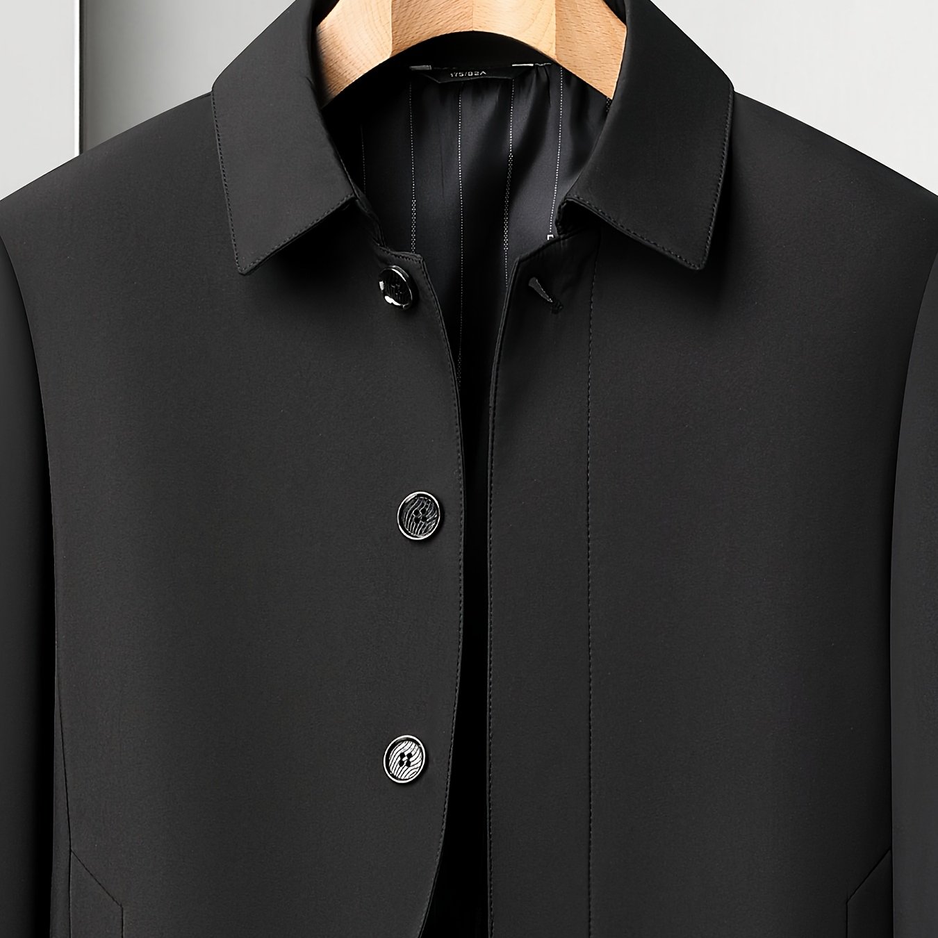 TEMU 2026 Autumn New Middle-aged Men's Jacket Casual Commuter All-match Soft Comfortable Autumn Dad Coat