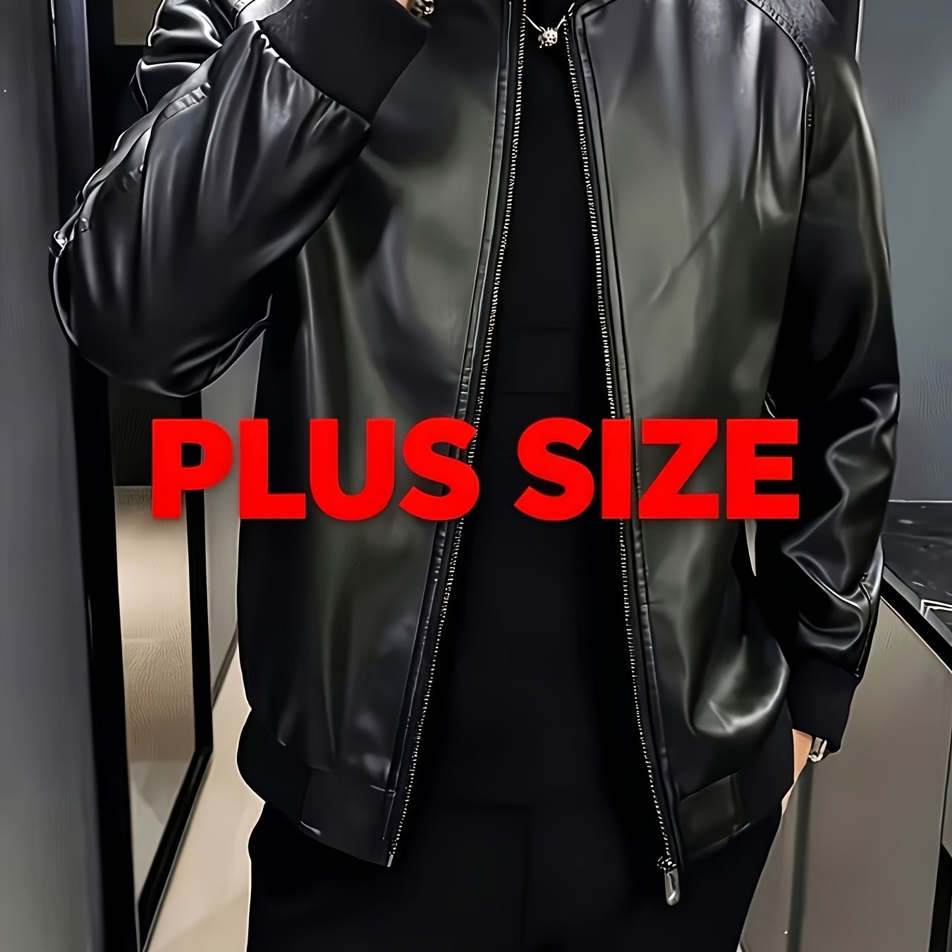 TEMU Plus Size Men's Lightweight Jacket - Windbreaker - 's Casual Jacket, Suitable For Spring And Autumn Wear, Versatile And Stylish, An For This