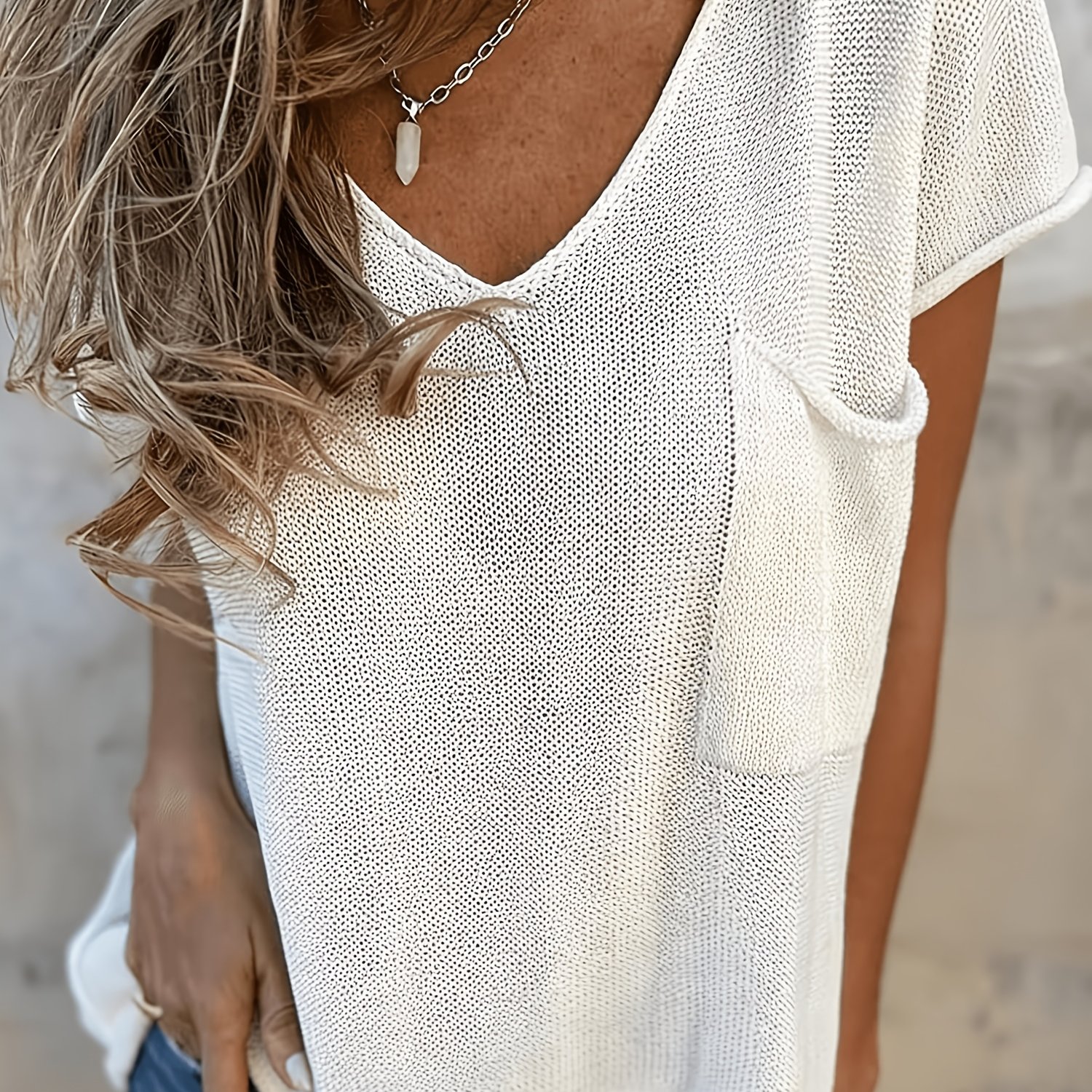 TEMU 여성용 풀오버 스웨터
