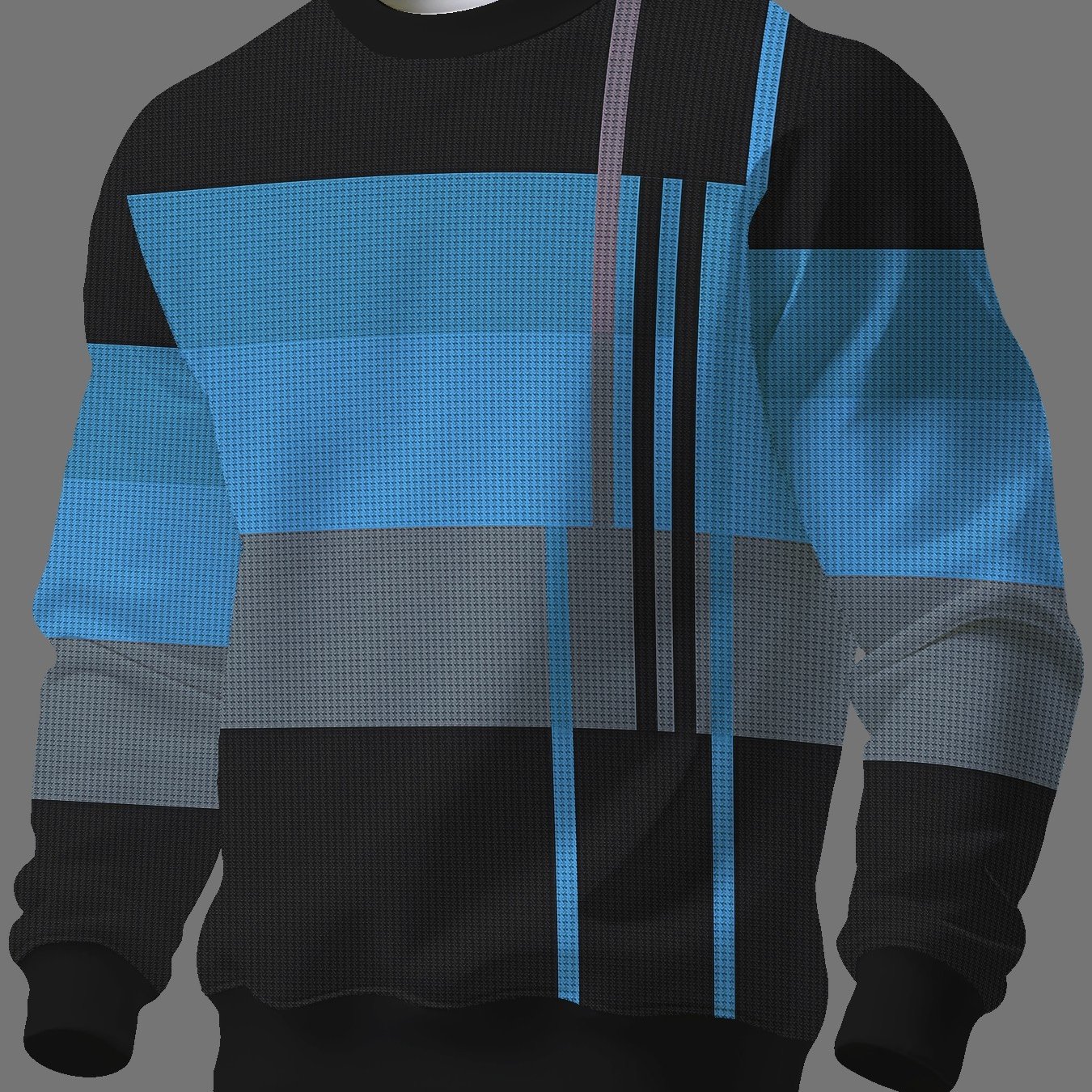 TEMU New Fashionable Trendy Crew Neck Long Sleeve Autumn/winter Printed Crew Neck Sweatshirt