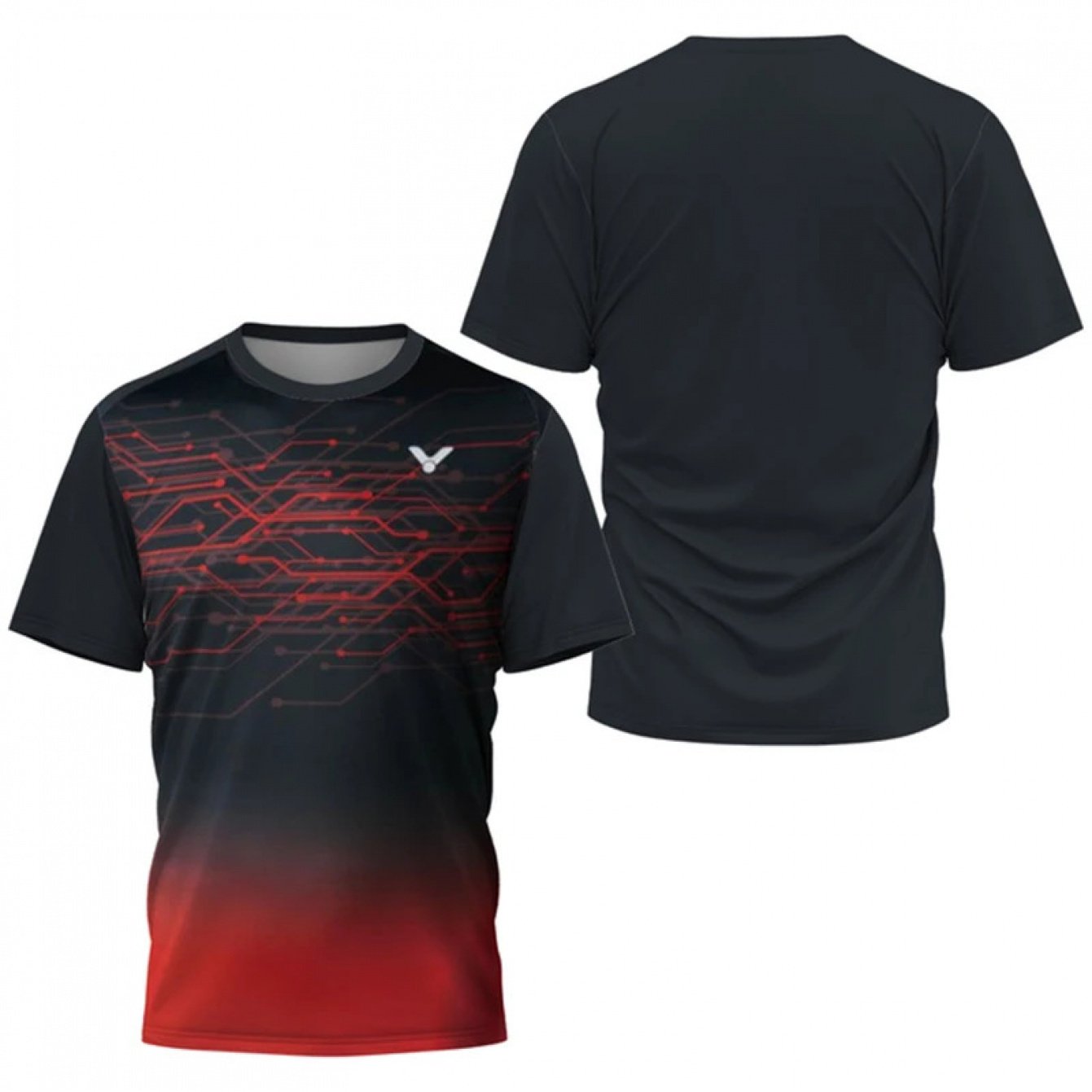 TEMU T-shirt da per il tragitto giornaliero, sfumatura, stile Harajuku, badminton, tennis tavolo, abbigliamento sportivo, estivo, , traspirante, ad