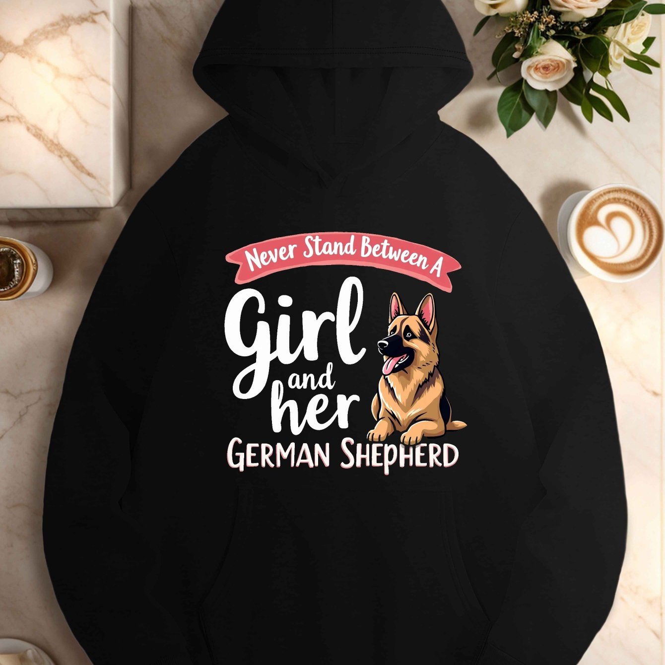 TEMU Graphic Women's Plus Size Casual Hoodies