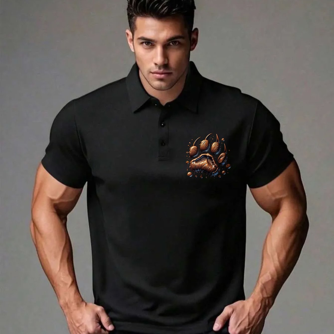 Image of A Print Design Cotton Men's High Quality Premium Cotton For Casual And Outdoor Activities Perfect Gift For And Animal Enthusiasts