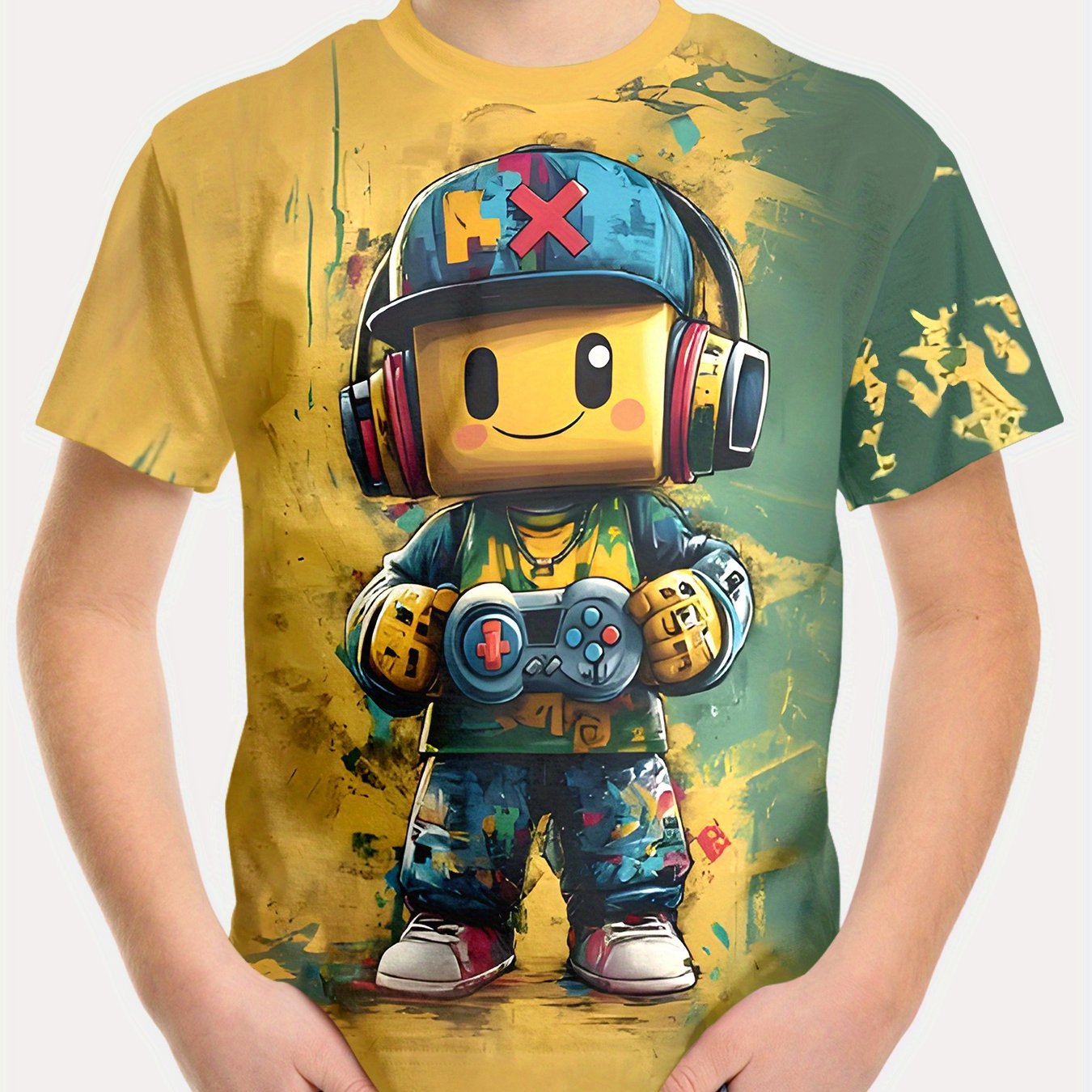 Pioneer: Trend Fashion T-shirt, Summer Digital Printed Wear, Casual Wear, Suitable For Daily And Outdoor Sports T-shirt