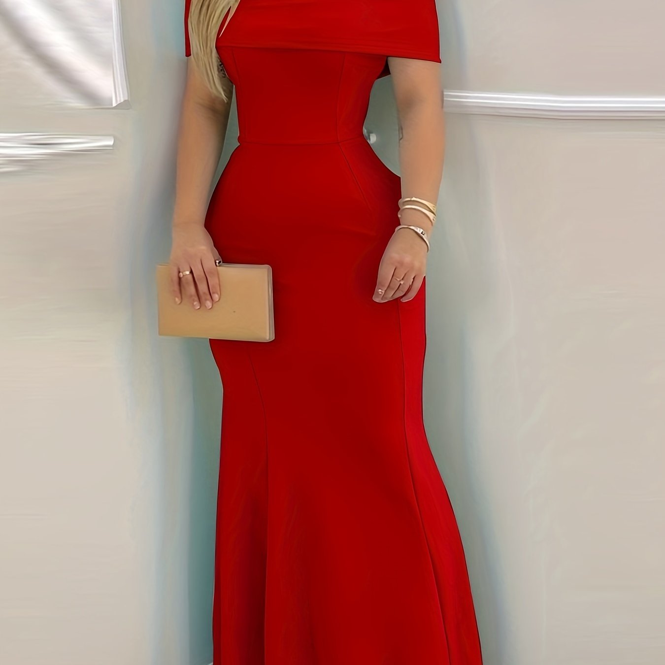 TEMU Off-the-shoulder Dress