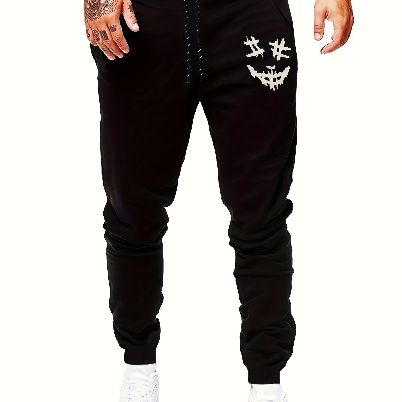 Men's Drawstring Joggers Sweatpants Loose Workout Running Pants With  Pockets Streetwear