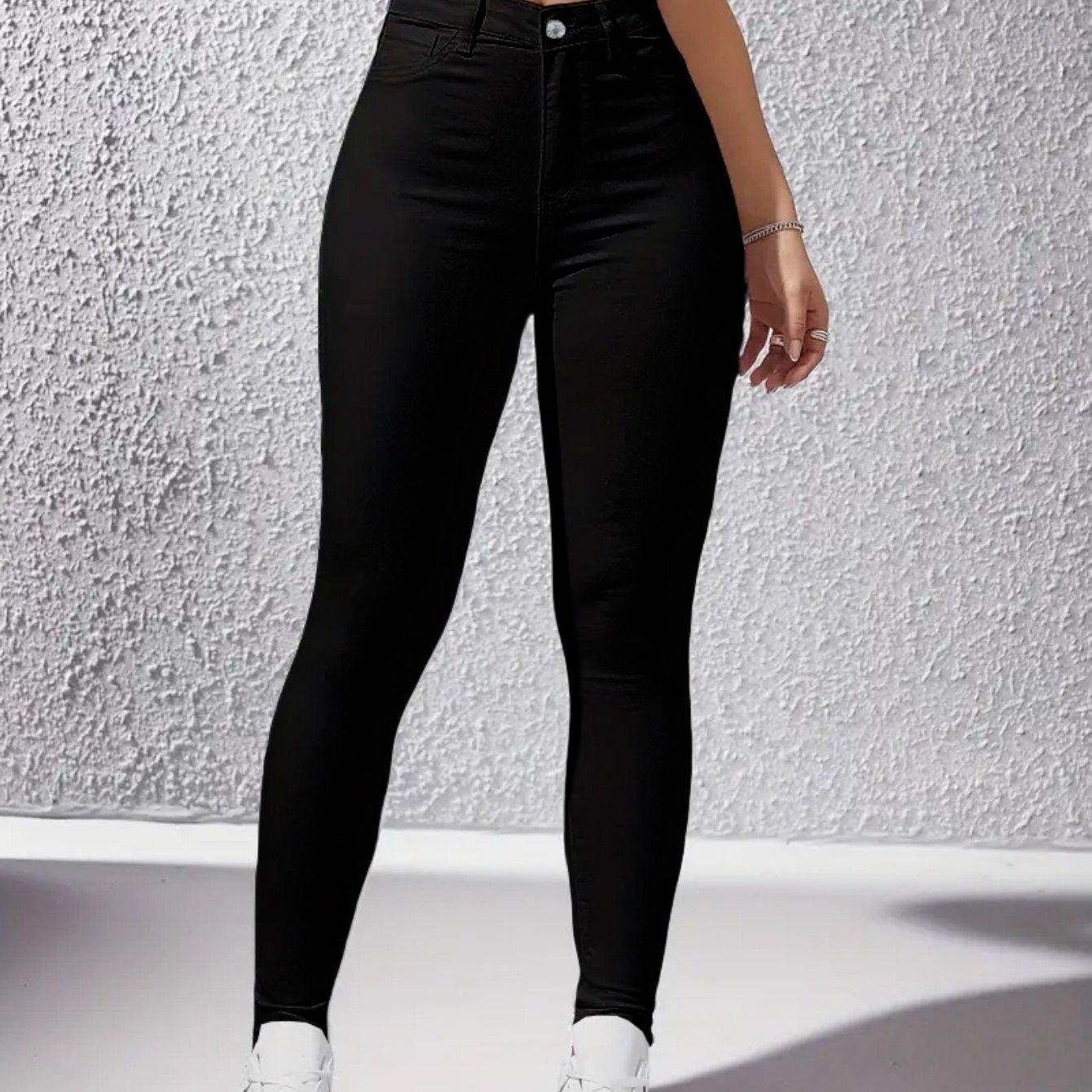 TEMU Women's Stretch Casual Skinny Jeans, Fashion Slim Jeans, Women's Jeans And Clothing