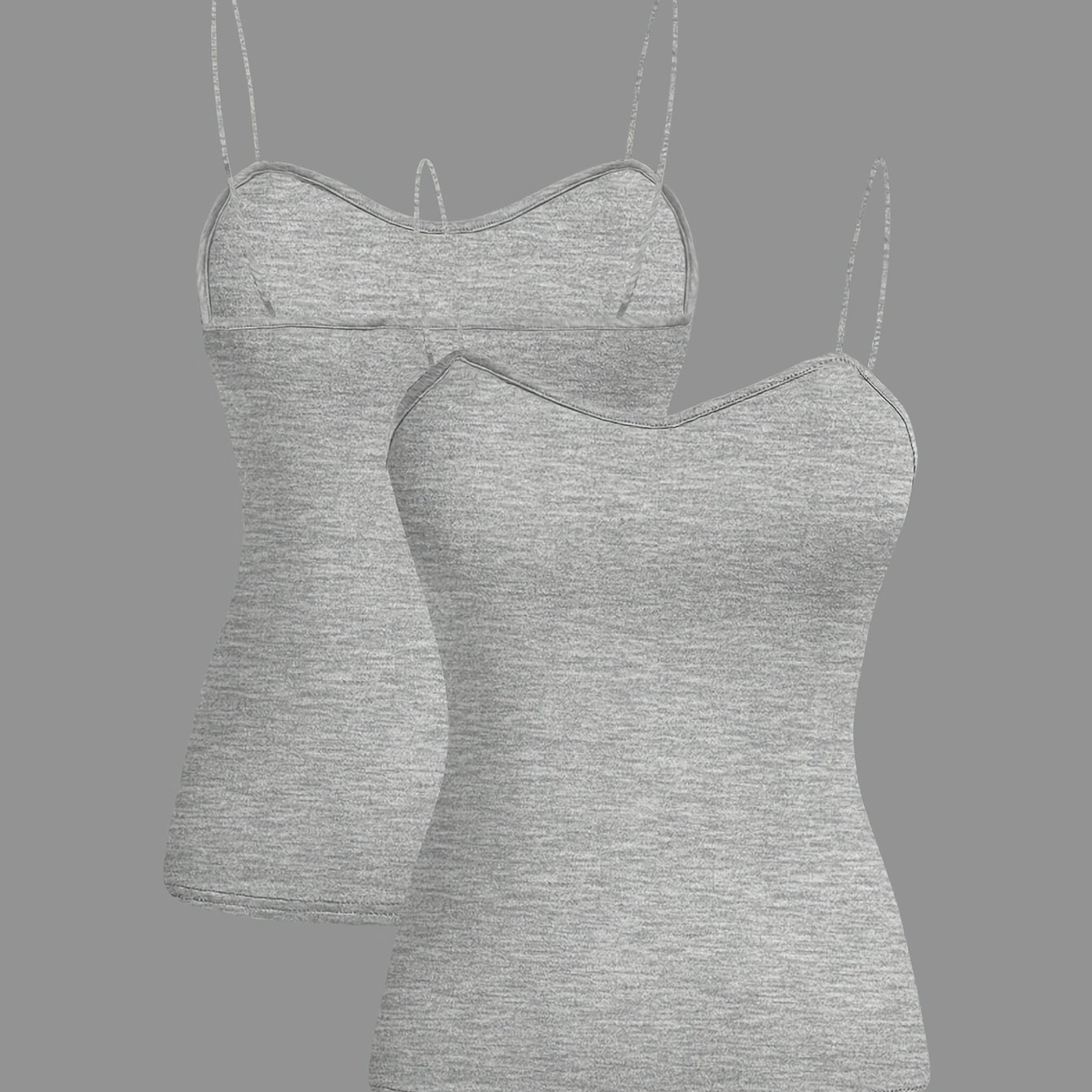 TEMU Single Piece Women's Casual Slim Solid Color Sexy Fashion Suspender Vest