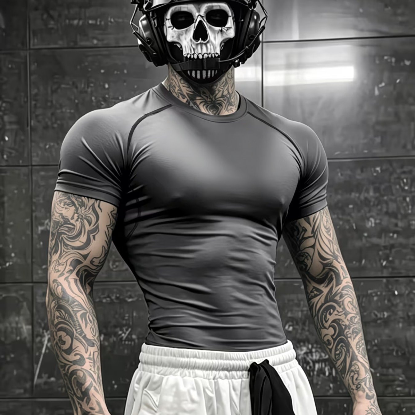 TEMU Summer Men's Tight Short-sleeved T-shirt, With High Elasticity And Quick-drying Fabric, Suitable For Fitness And Running. A Great Gift For Your