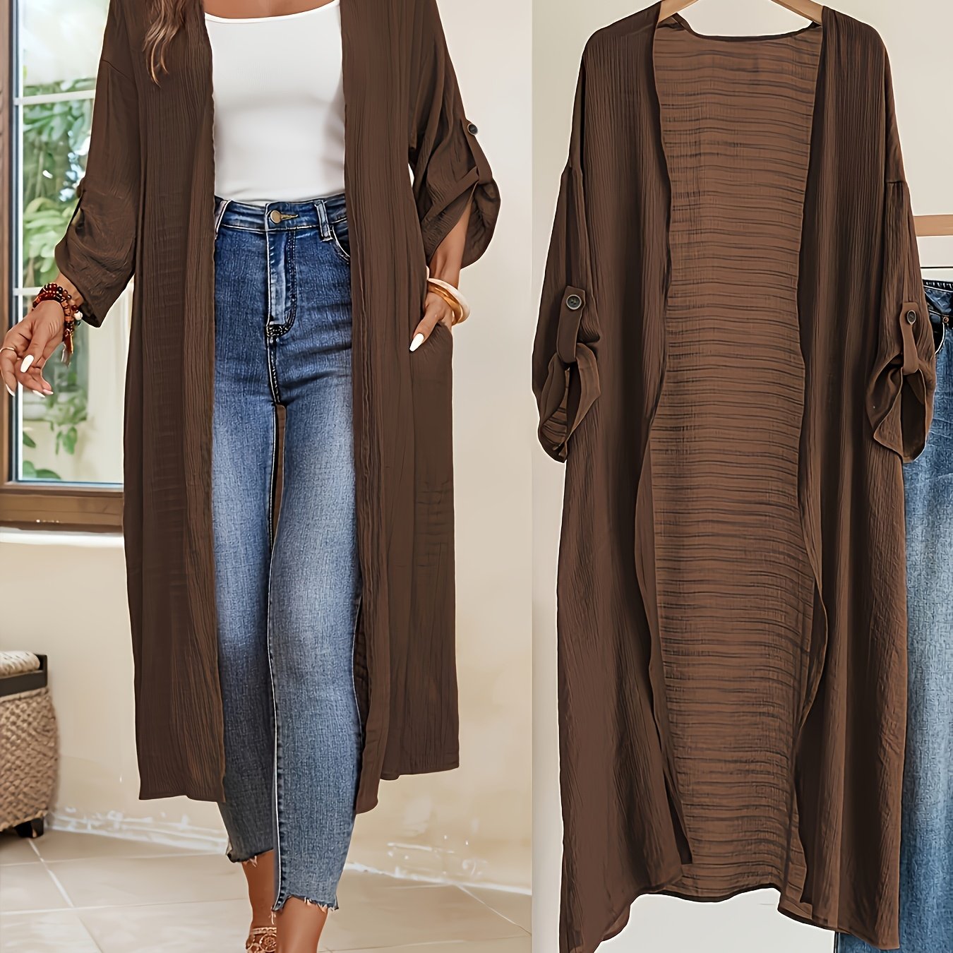 Elegant Special Front Longline Top