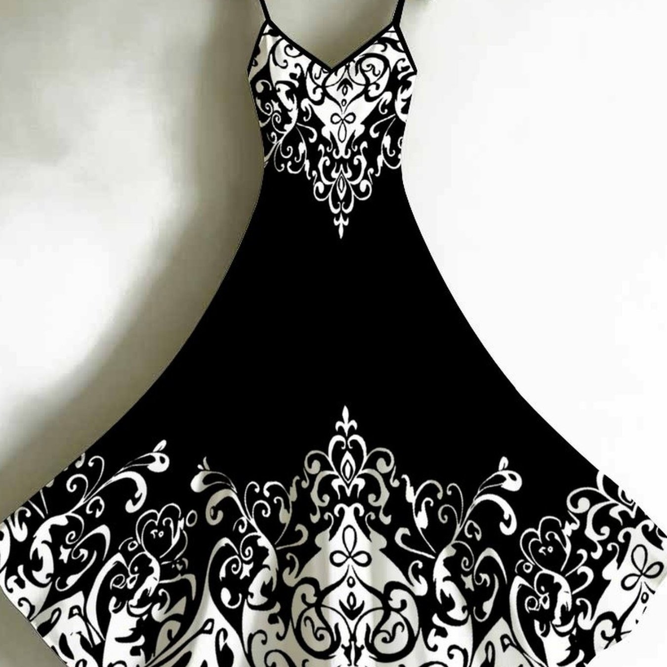Women's Halter-neck Tank Top Dress With Printed Fashionable Patterns. Elegant Women's Dress Suitable For Parties, Casual , And Elegant Resort Wear. Essential Women's And Must-have For Women.
