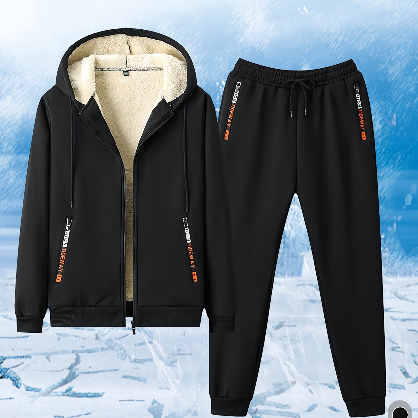 Men's Winter Warm Thickened Sports Suit