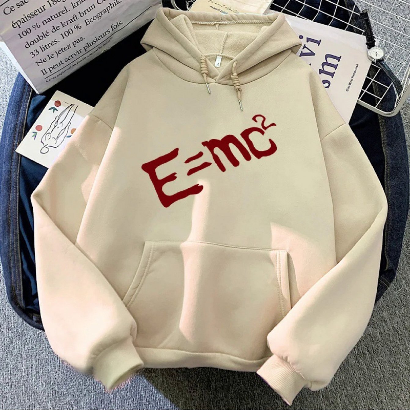 TEMU Cross-border Anime Merchandise Printed Sweatshirt, Autumn/winter Casual Men's Long-sleeve Hoodie