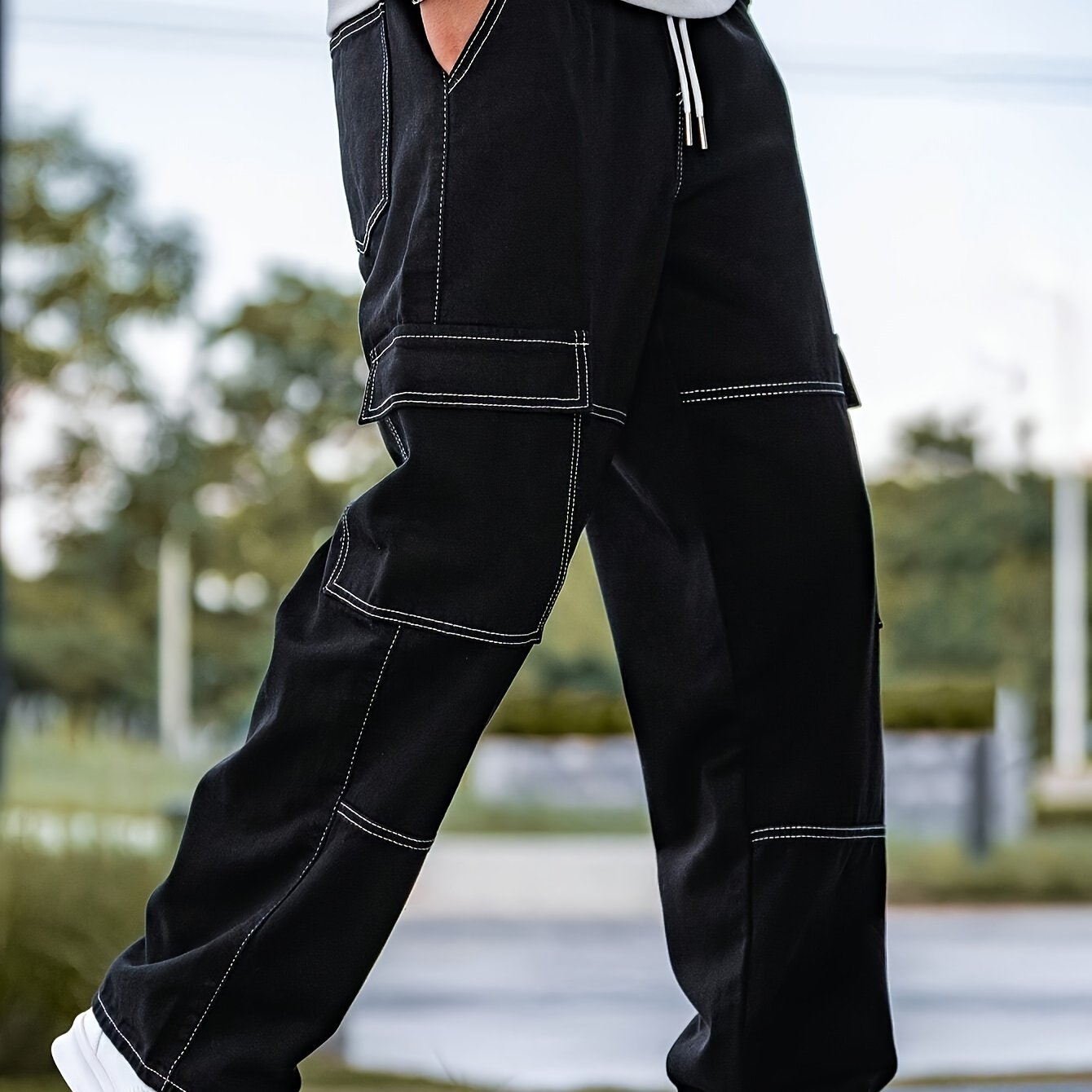 TEMU Pants Hiking - Utility Long Trousers, ,