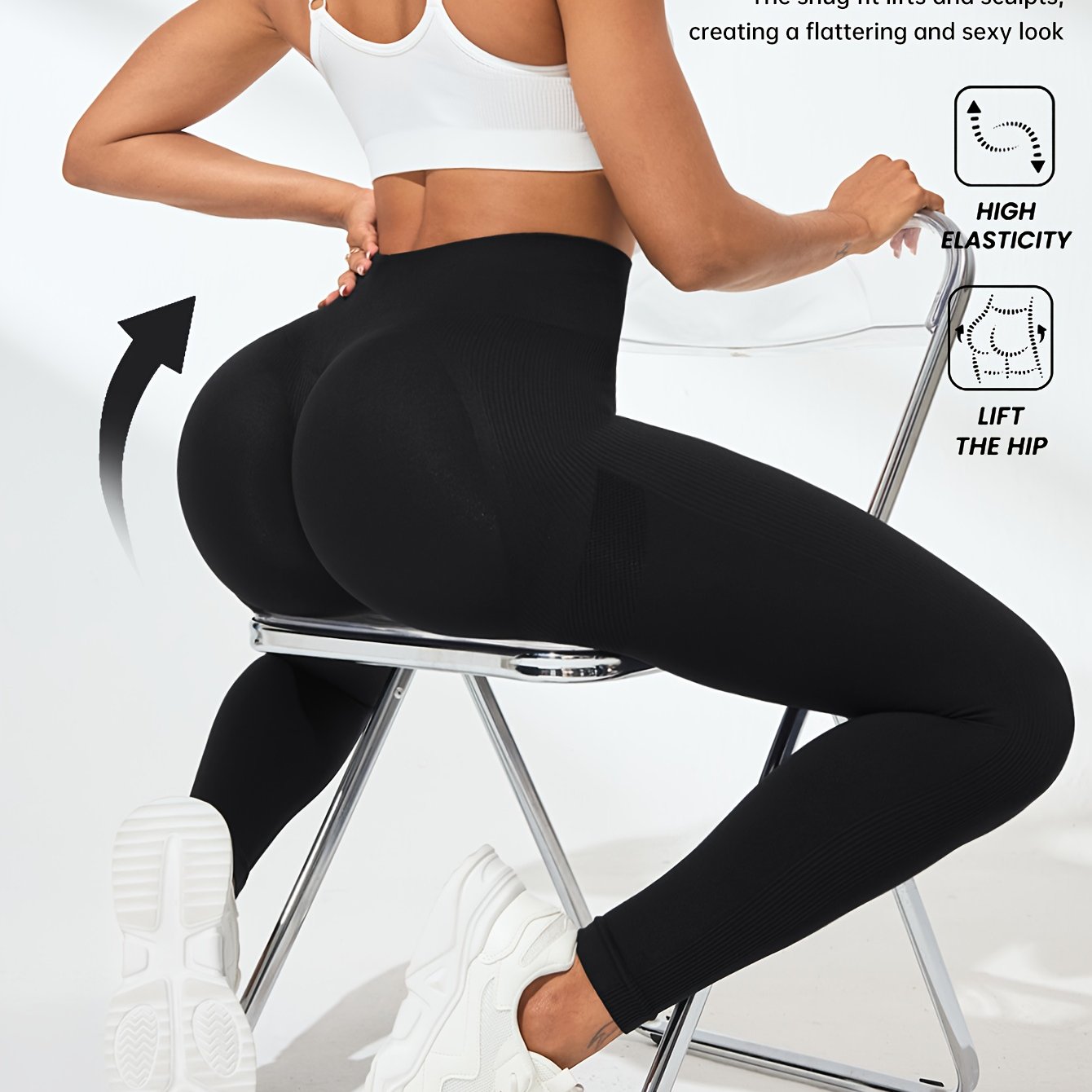 E-shop Nahtlose Yoga Leggings, geeignet für , Laufen, Fitness, , Indoor, Outdoor
