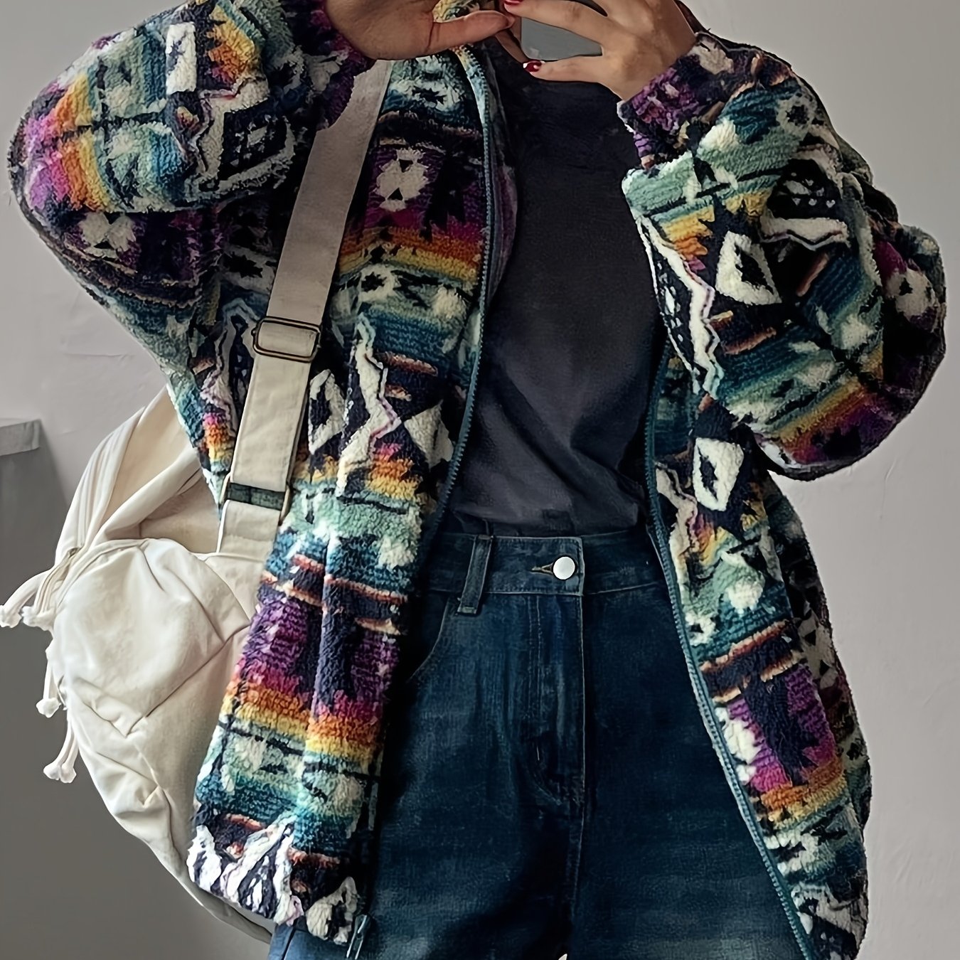 Women's Casual Warm Plush Jacket