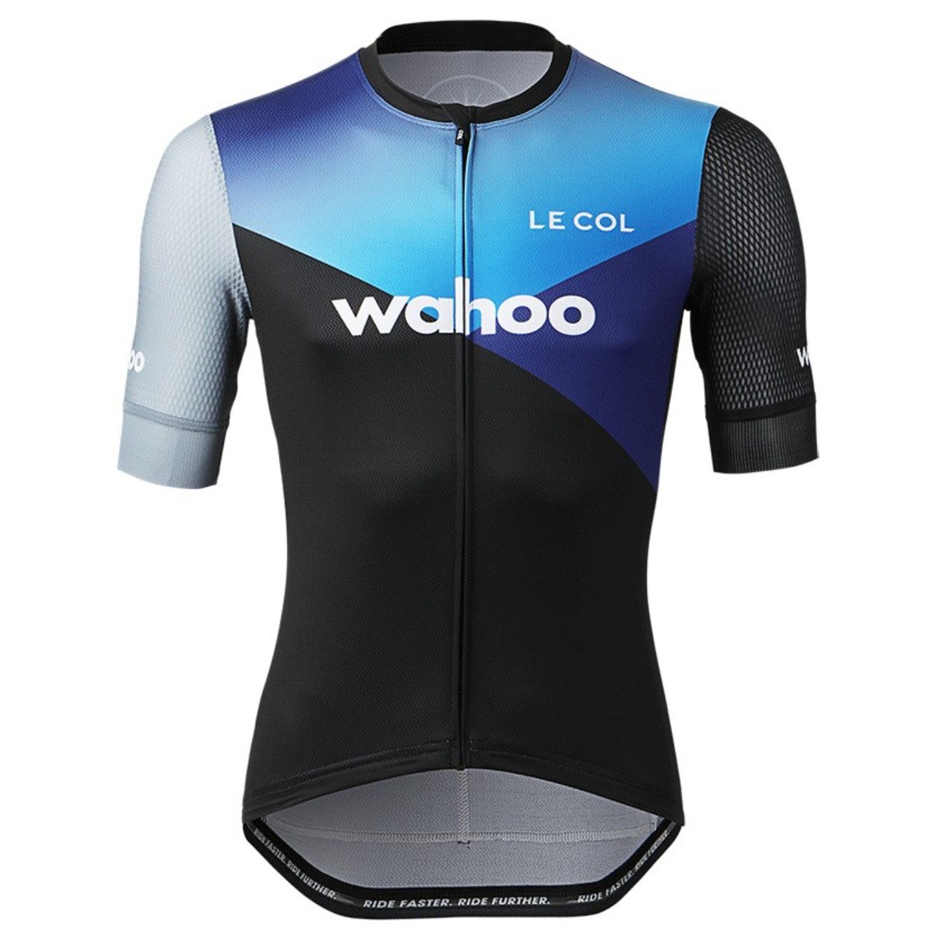 TEMU Mountain Bike Breathable Col Ahoo Blue Racing Cycling Jersey Short Sleeve Top Shirt For Men